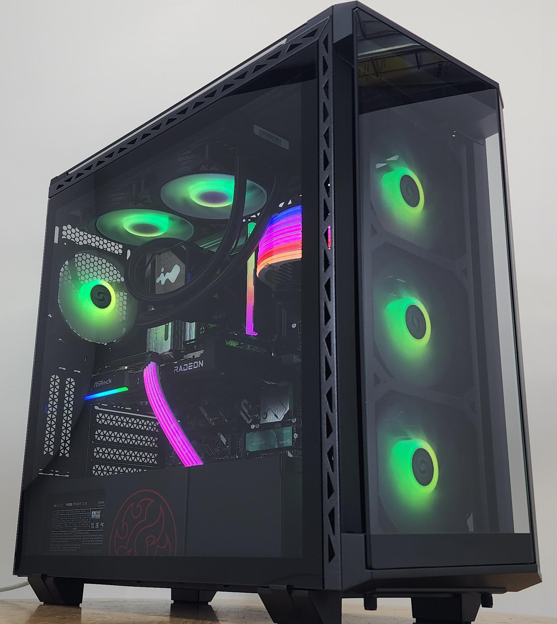 Gaming PC Ultra 5 250KF 16GB RAM 1TB SSD RX 9060 XT 16GB Windows 11 Computer