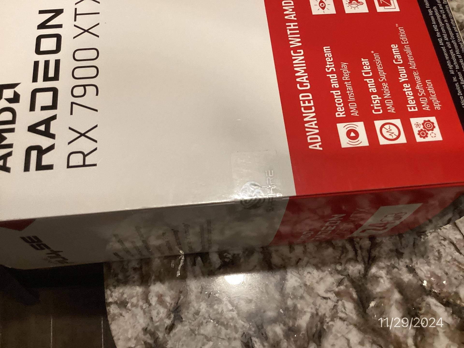 ++ NEW in box ++ Sapphire Pulse Radeon RX 7900 XTX Graphics Card