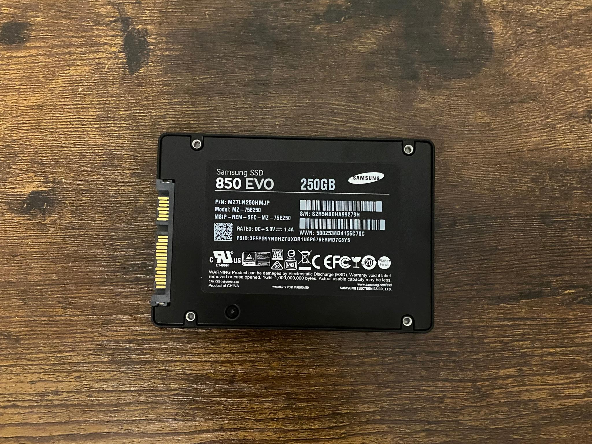 Samsung 850 EVO 256GB - Image 1
