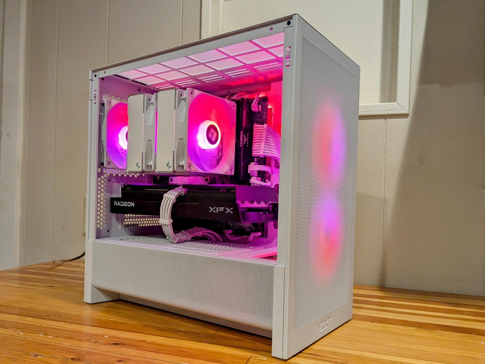 ⚫⚪ Ryzen 5 9600X | RX 9060 XT 16GB | 32GB DDR5 | Black & White ⚪⚫