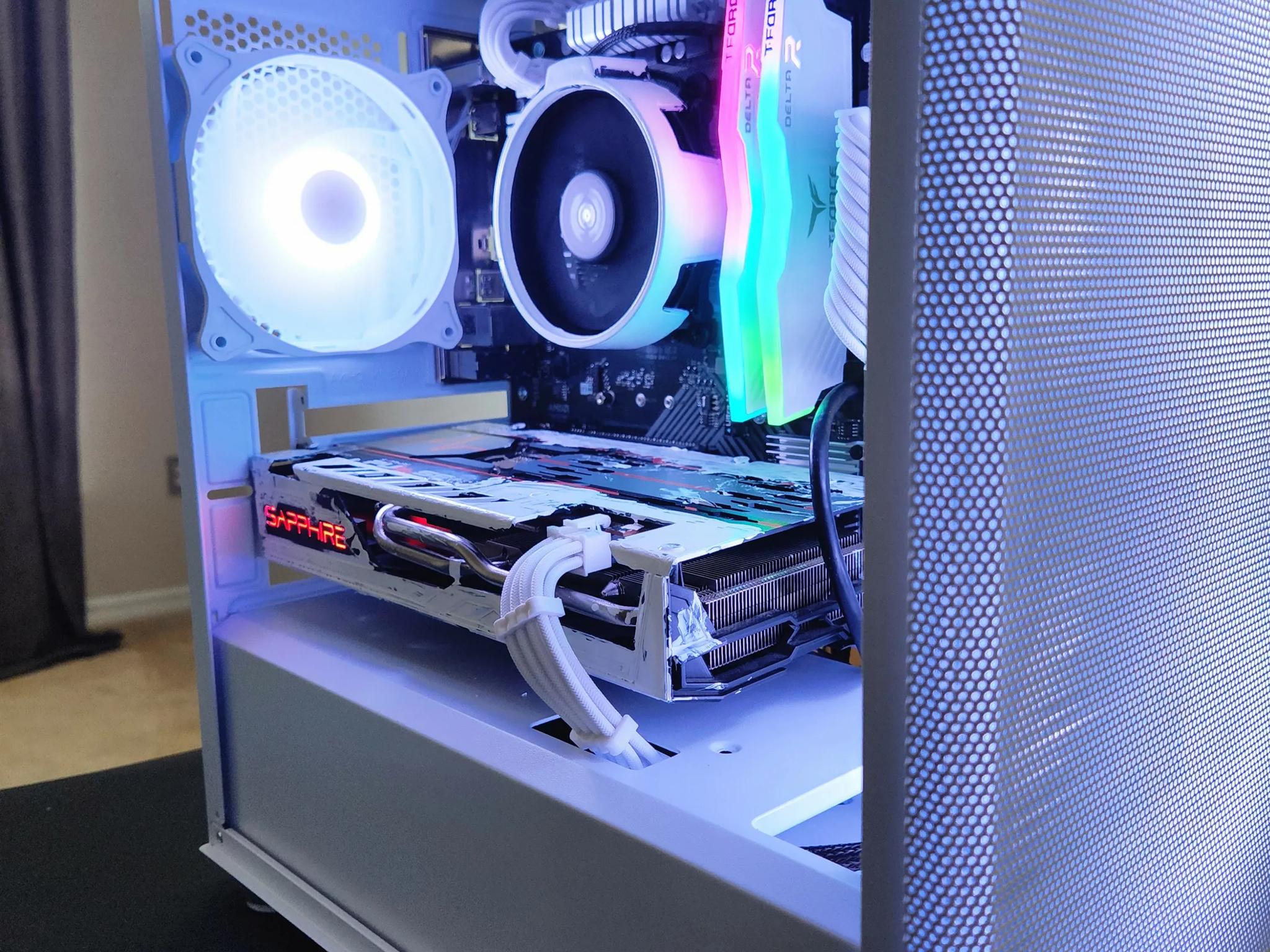 White Knight Gaming Desktop. Ryzen 5 5500/Rx 5600 XT (Similar to 3060)