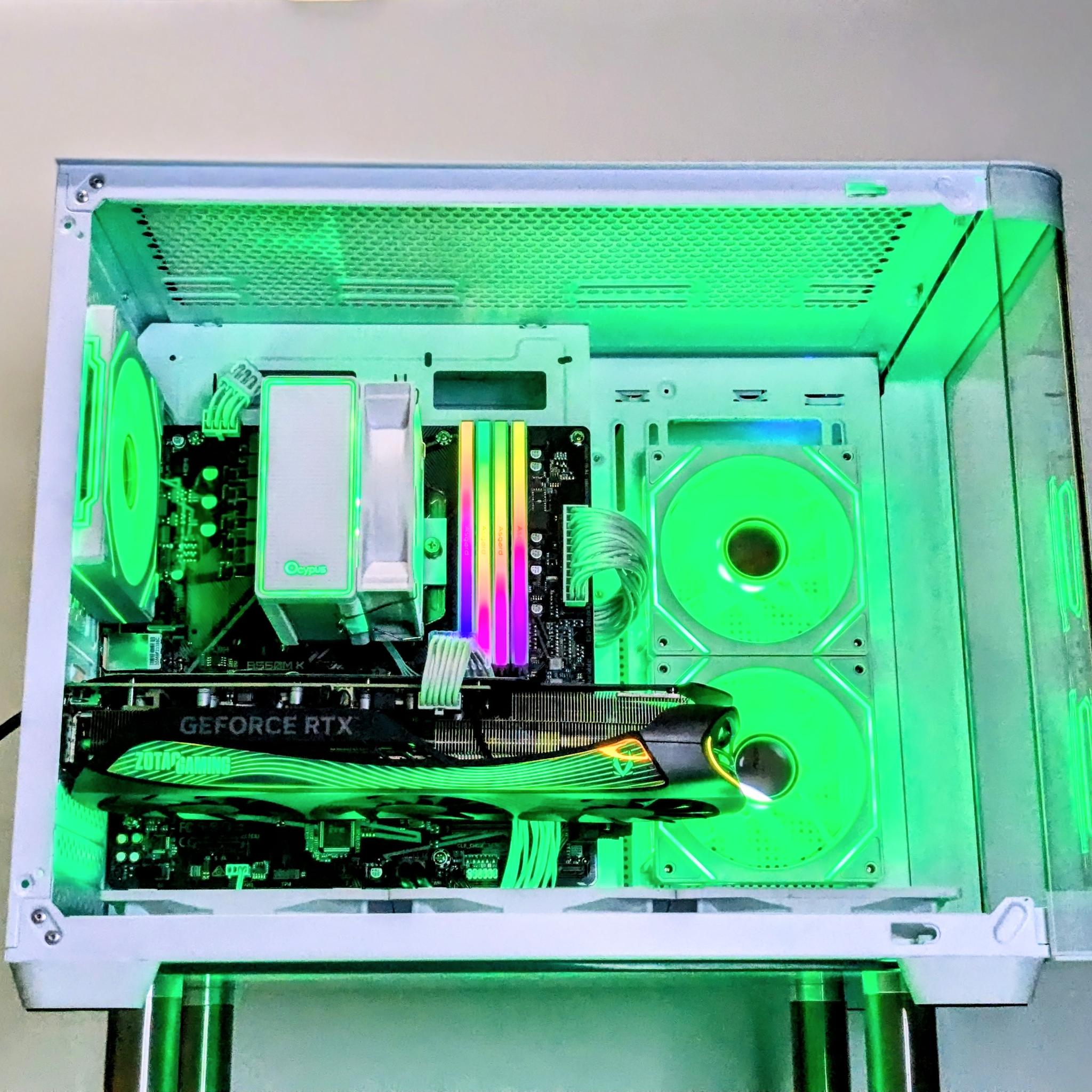 1440P/4K Gaming Beast🔥⚪|RTX 4070 TI|32GB RAM|Ryzen 9|2TB Storage|Wi-Fi+ BT| Windows 11