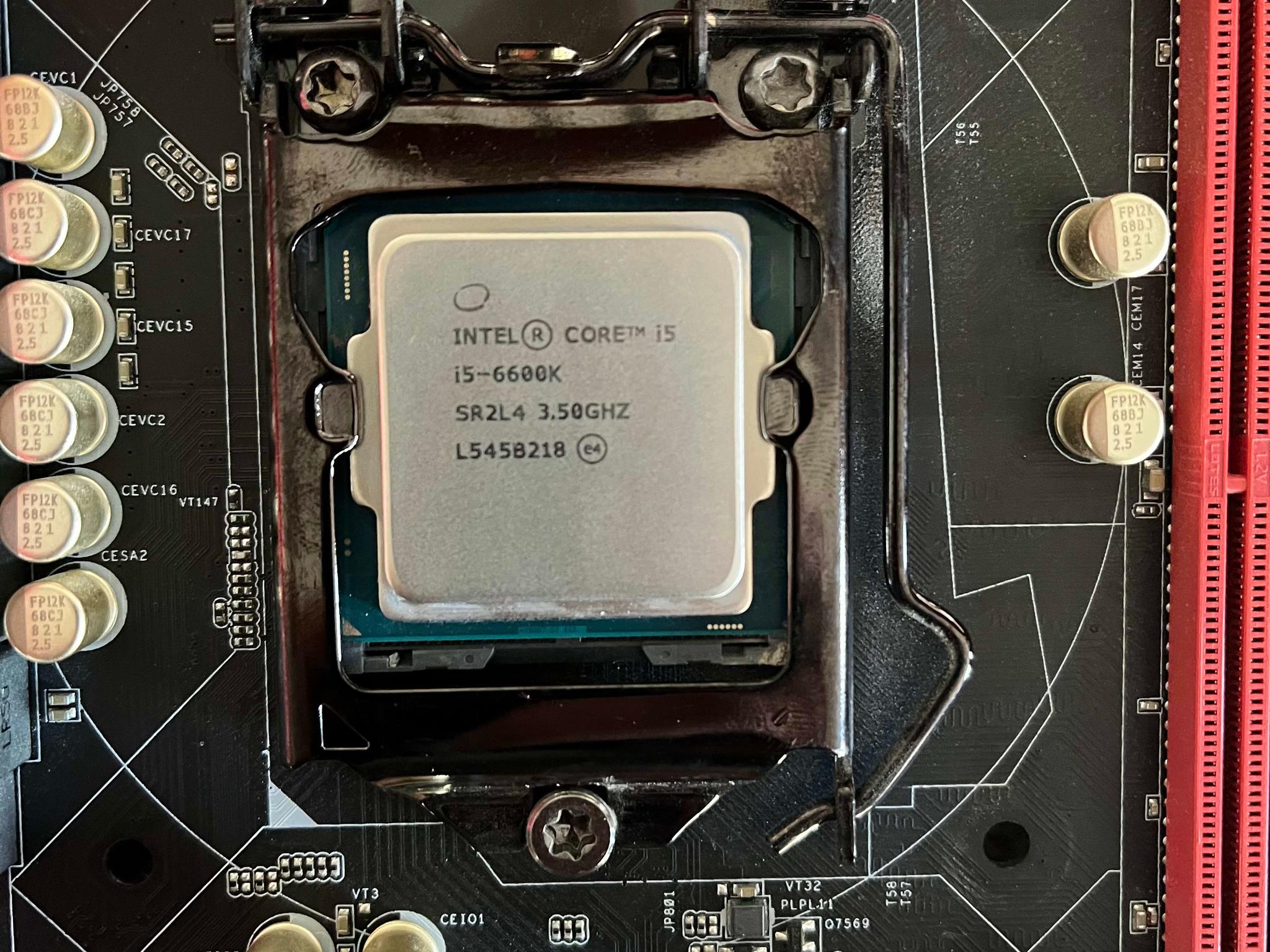 COMBO DEAL! I5 6600k & Z170 Motherboard