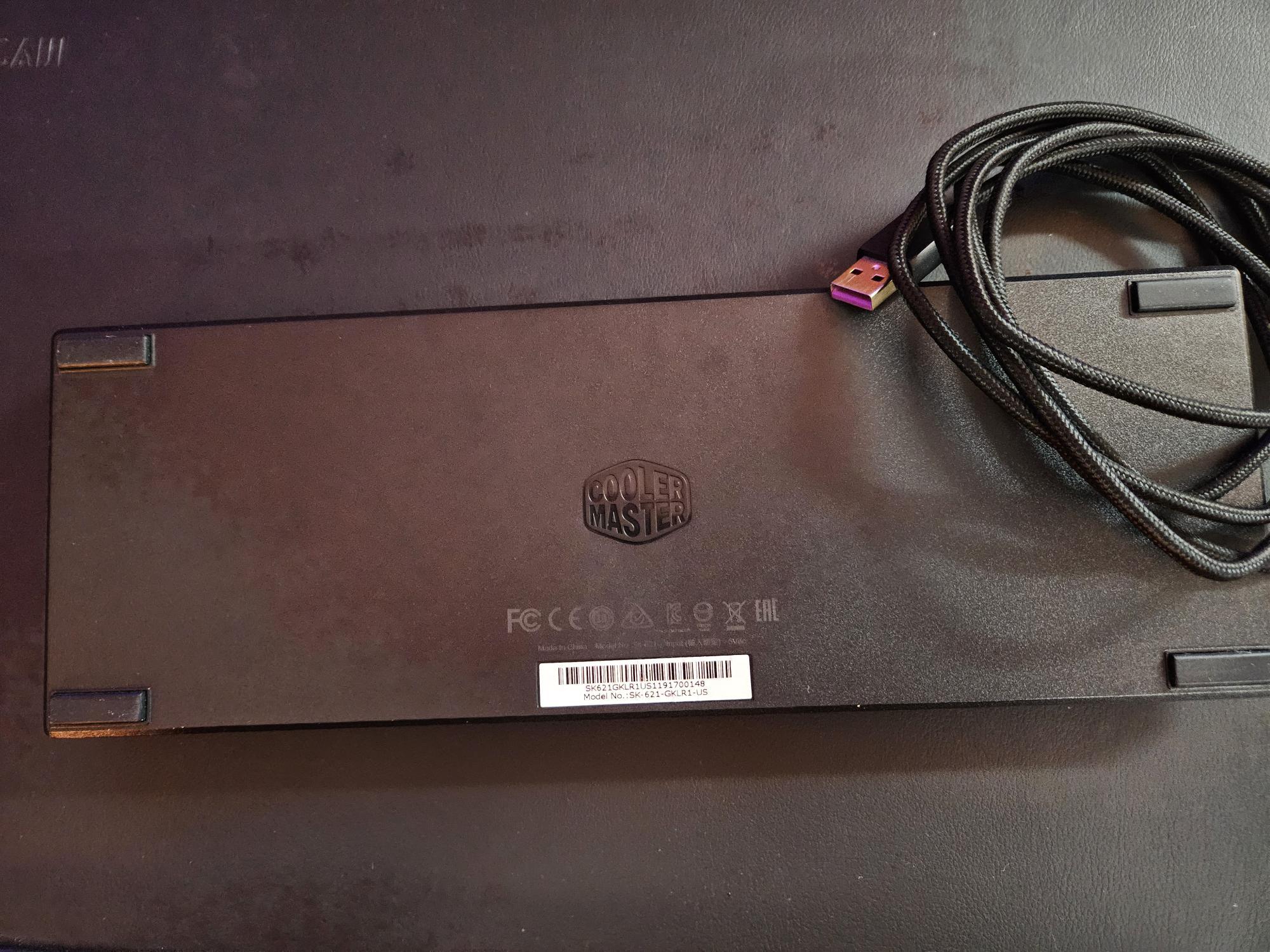 Cooler Master SK621 Mechanical (Linear) Gaming Keyboard 60%