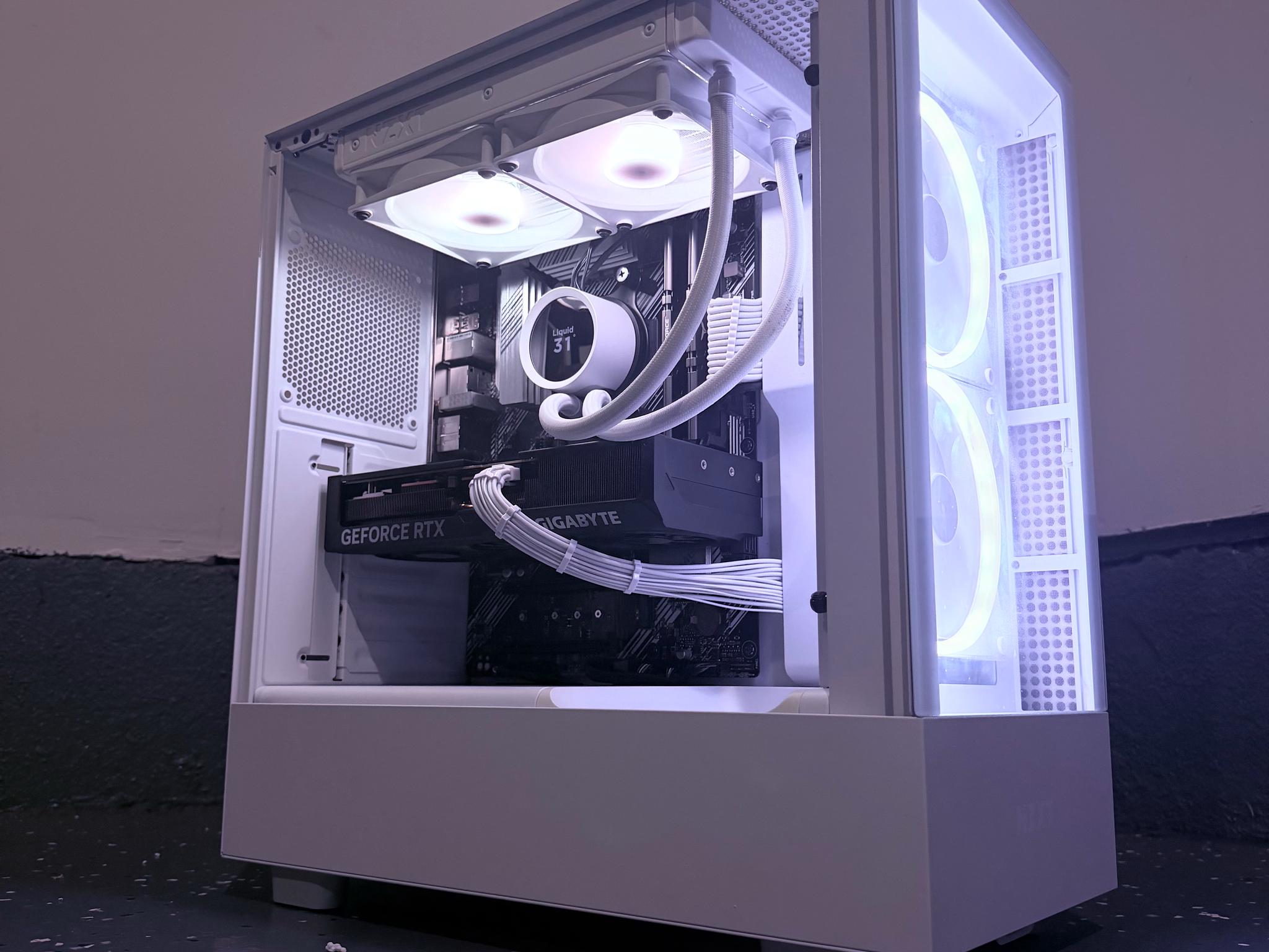 ⚪️"Celestial Frost"❄️| 4K Gaming | RTX 4070 Ti | Ryzen 9 5950X | 32 Ram | 1TB NVMe SSD