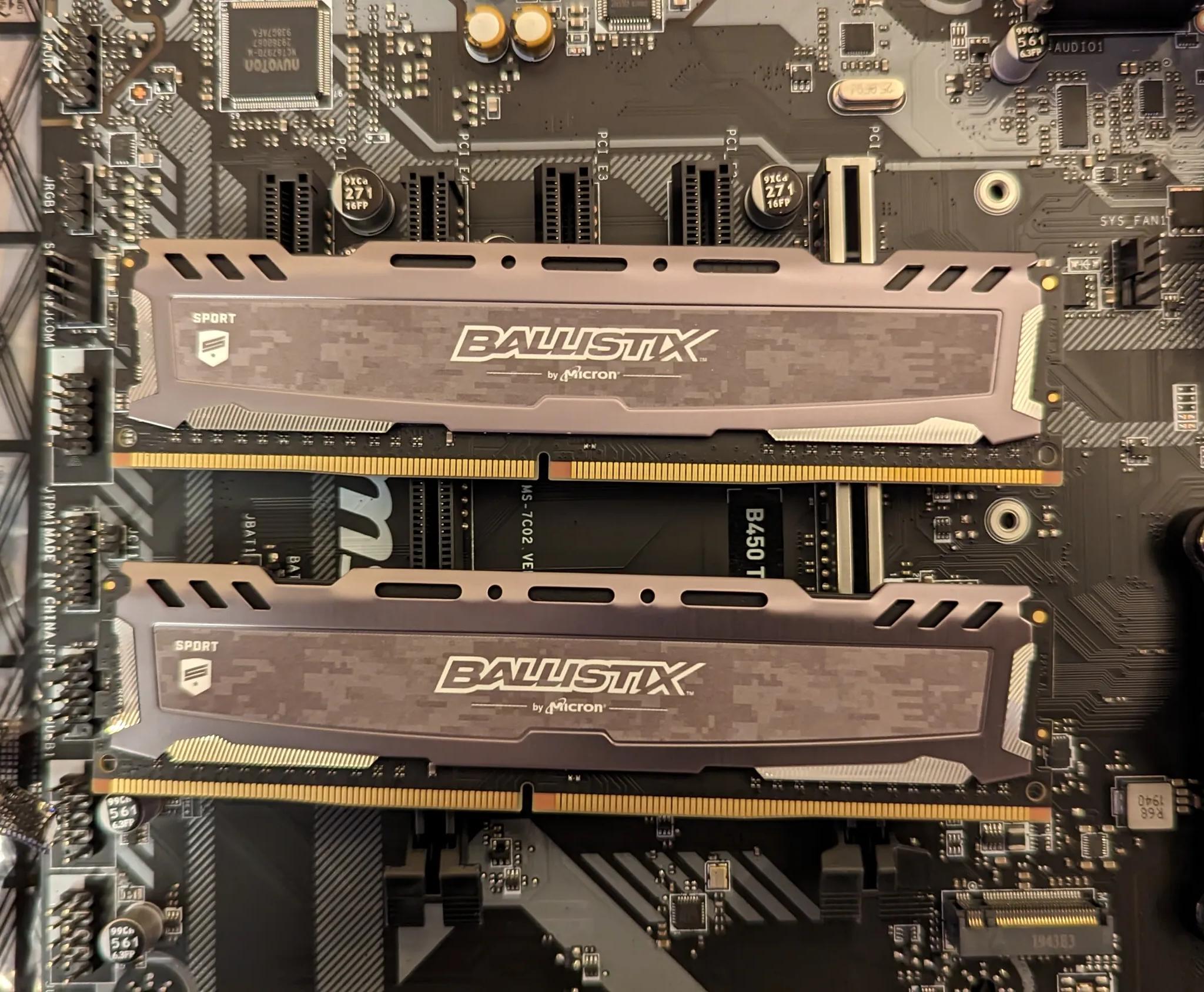 Ryzen 5 1600AF/MSI B450 Tomahawk Max And Memory Motherboard Combo!