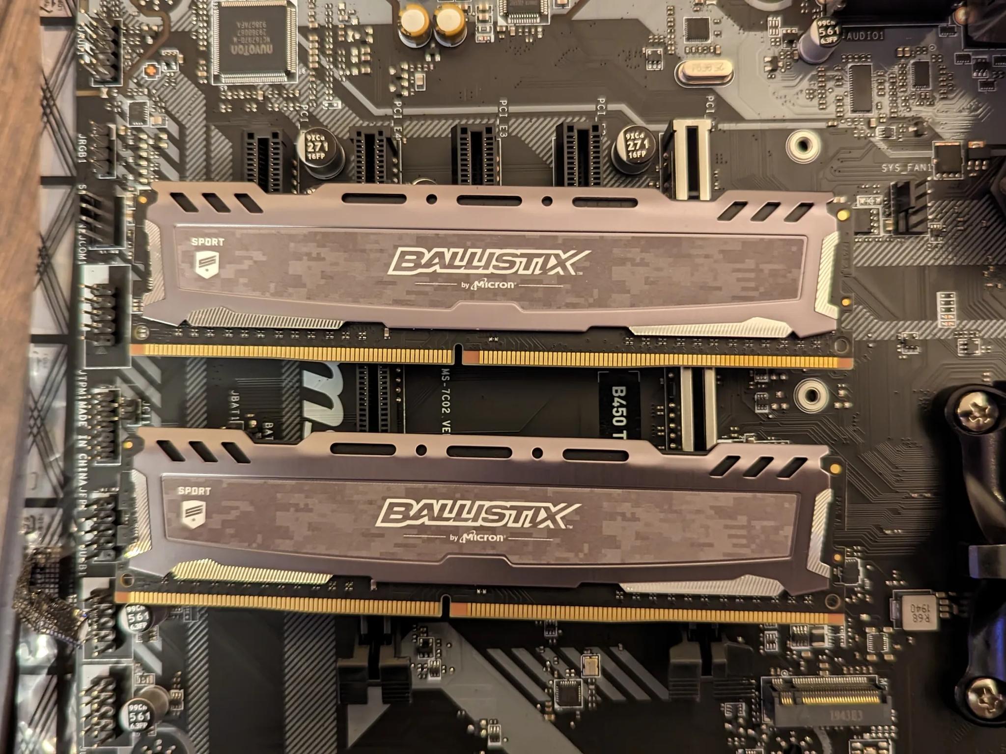 Ryzen 5 1600AF/MSI B450 Tomahawk Max And Memory Motherboard Combo!