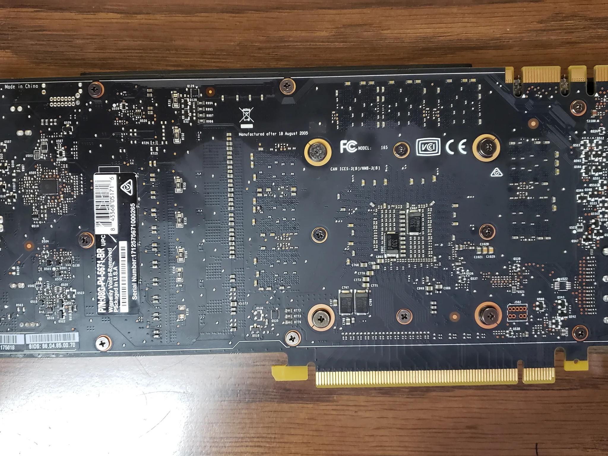 Evga GTX 1070 Ti SC