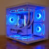 Custom All White Gaming PC | RX 580 8GB | Xeon 12-Core | 32GB RAM | 1TB NVMe SSD | RGB