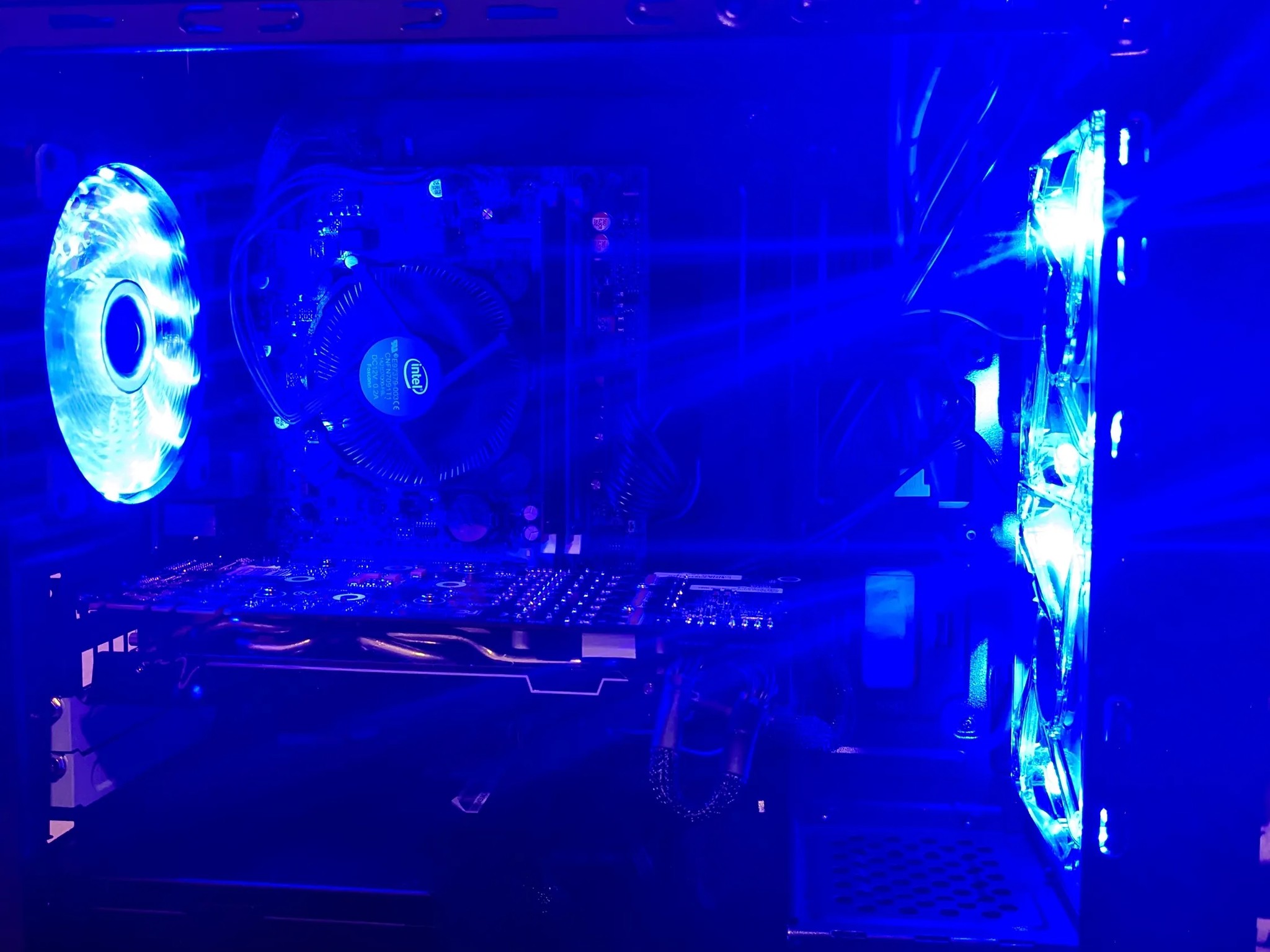 FREE SHIP || "Smurf Party" || Win11, WiFi, i5 3470, 16GB RAM, GTX 770 2GB, 480GB SSD