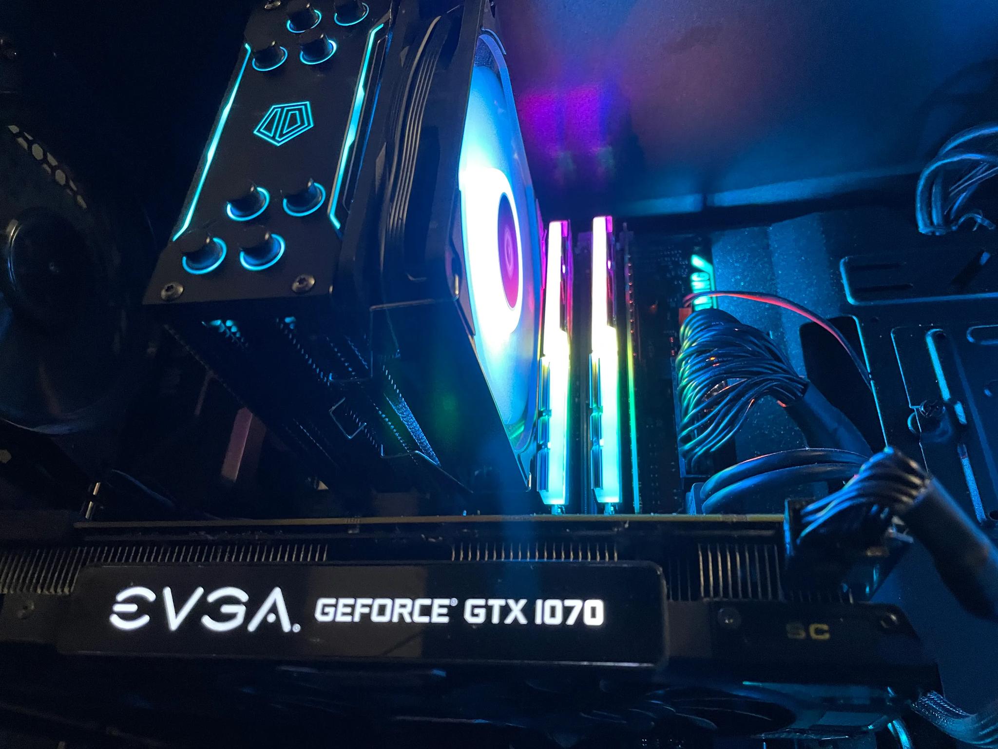 EVGA SuperClocked black edition 1070