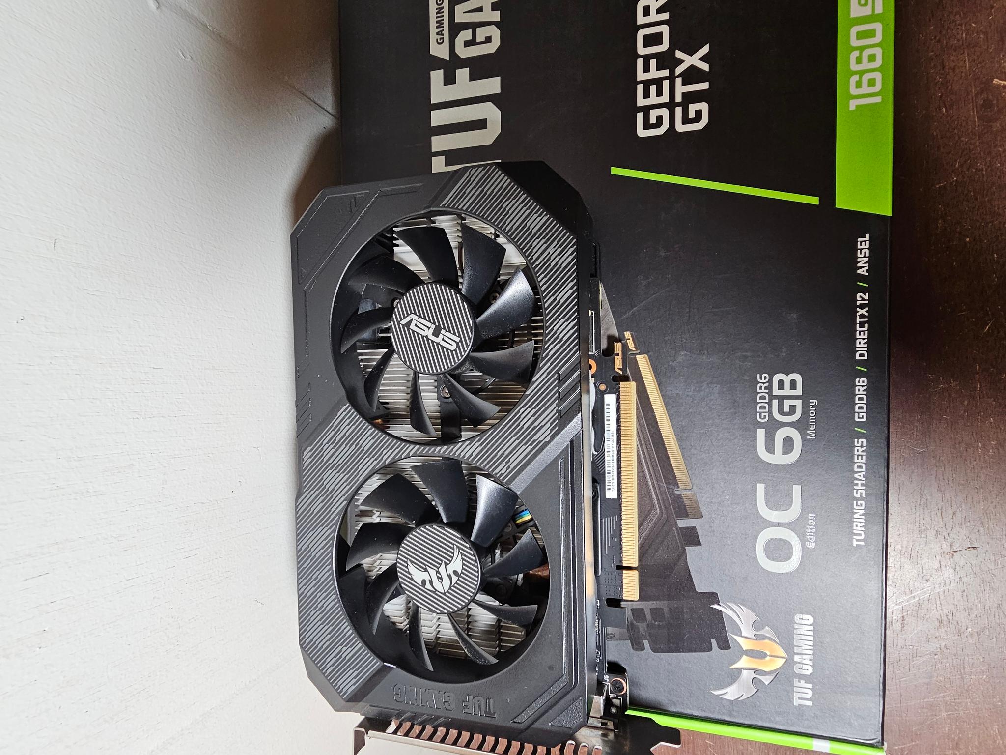 ASUS TUF GAMING OC GeForce GTX 1660 SUPER