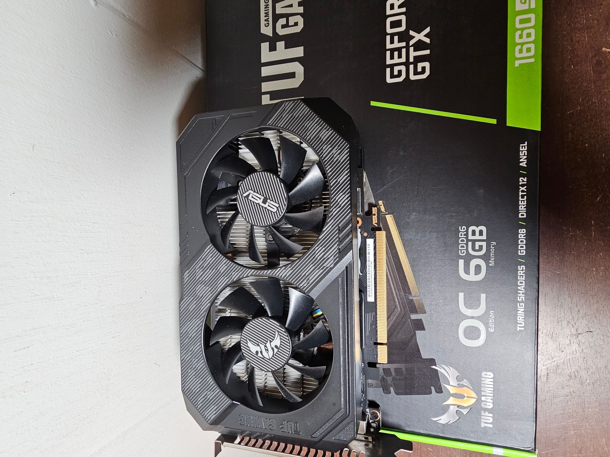 ASUS TUF GAMING OC GeForce GTX 1660 SUPER