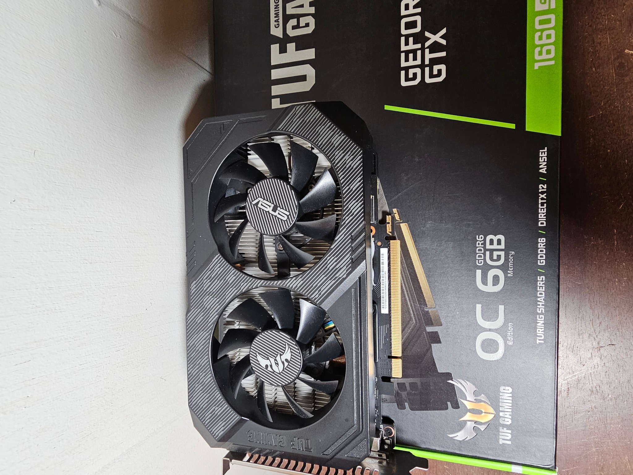 ASUS TUF GAMING OC GeForce GTX 1660 SUPER