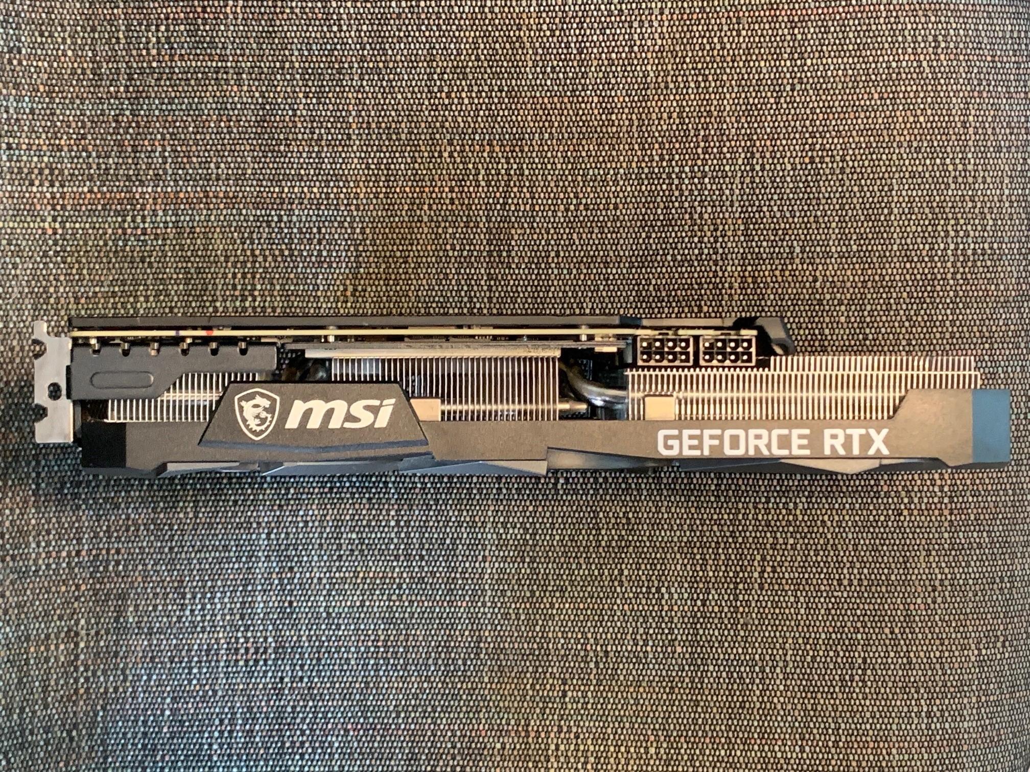 MSI GeForce RTX 3070 VENTUS 3X OC BV 8GB GDDR6 Graphics Card, Used