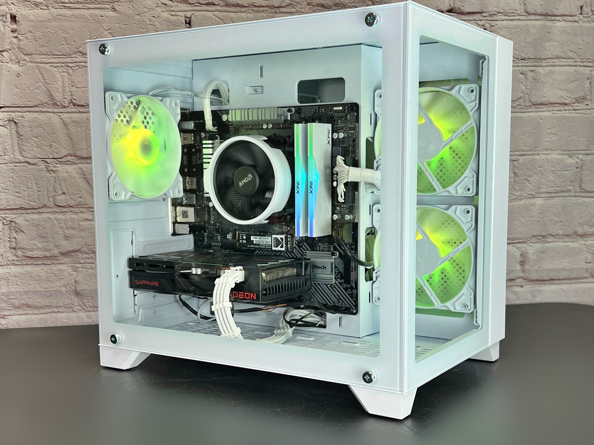 Ryzen 5 3600 RX 6600 16GB RAM 1TB M.2 Wifi 5 Bluetooth Window 10 Gaming PC