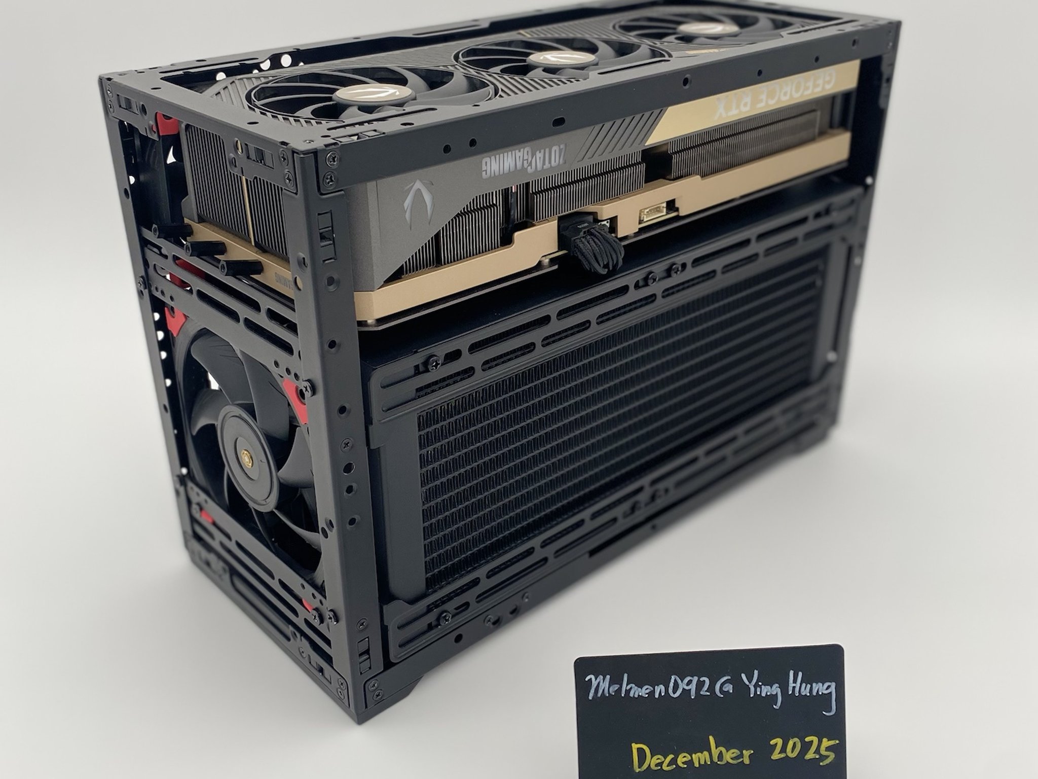 "Project Obsidian" | 5090 | 9800X3d | DDR5 48GB | 8TB Storage