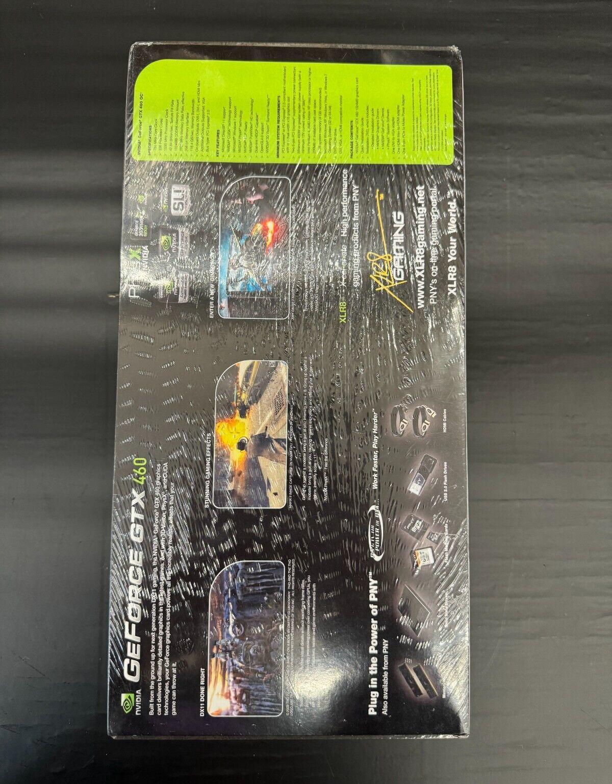 NEW PNY GeForce GTX 460 XLR8 Enthusiast Edition 1GB GDDR5 PCIE Graphics Card