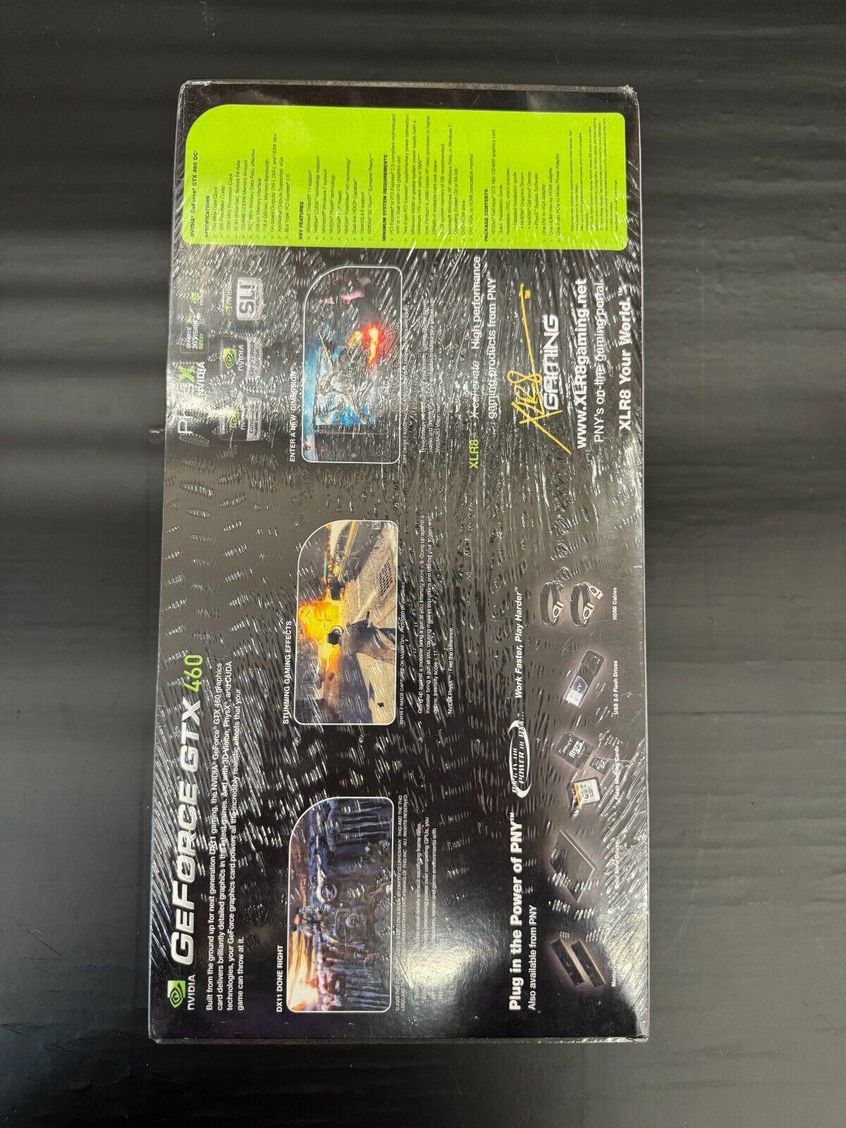 NEW PNY GeForce GTX 460 XLR8 Enthusiast Edition 1GB GDDR5 PCIE Graphics Card