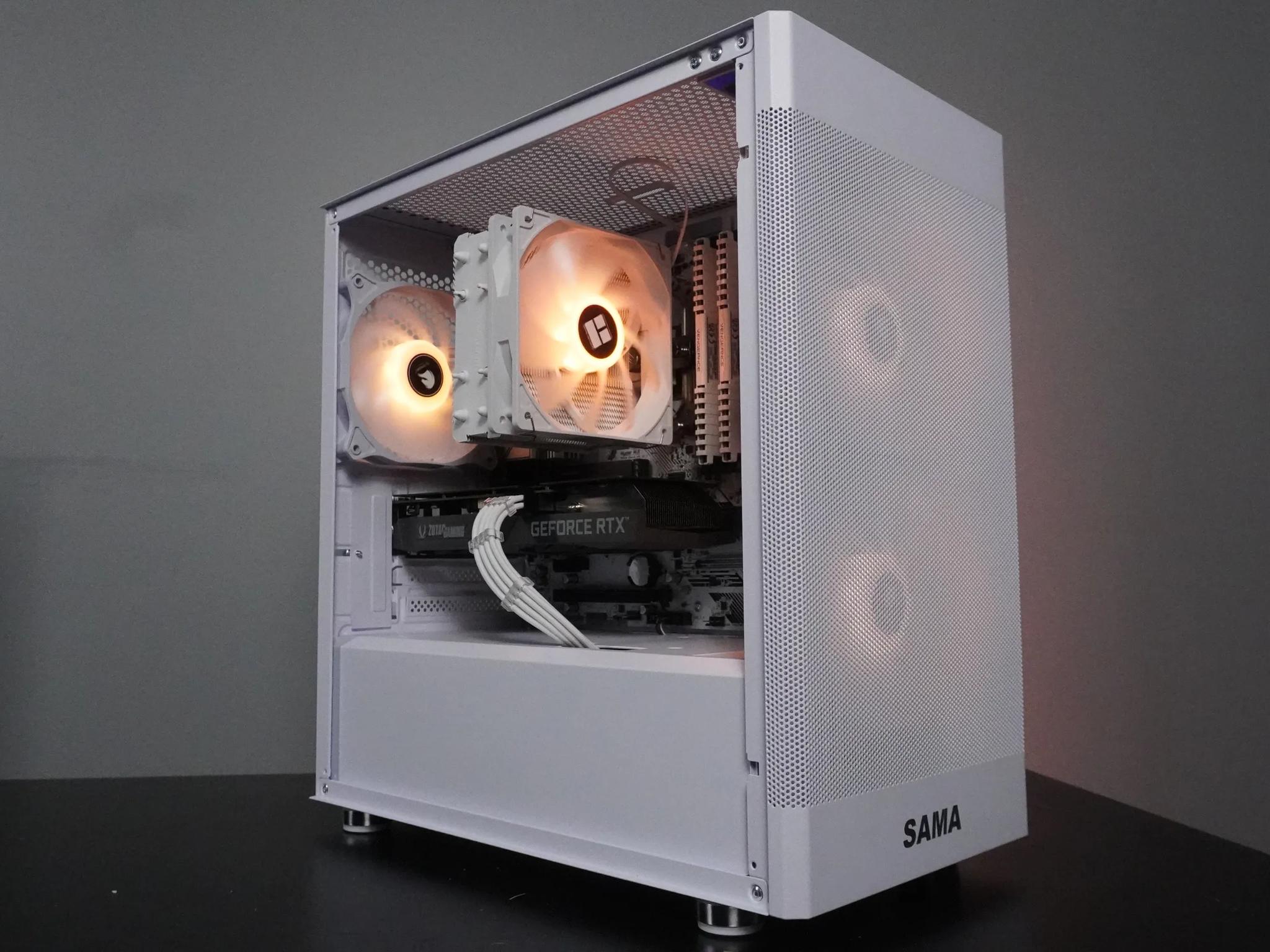 🤍CLEAN🤍 1440p/1080p MACHINE 💚RTX 3060 🧡 Ryzen 5 5600 | 1TB NVME | 16GB | WIFI
