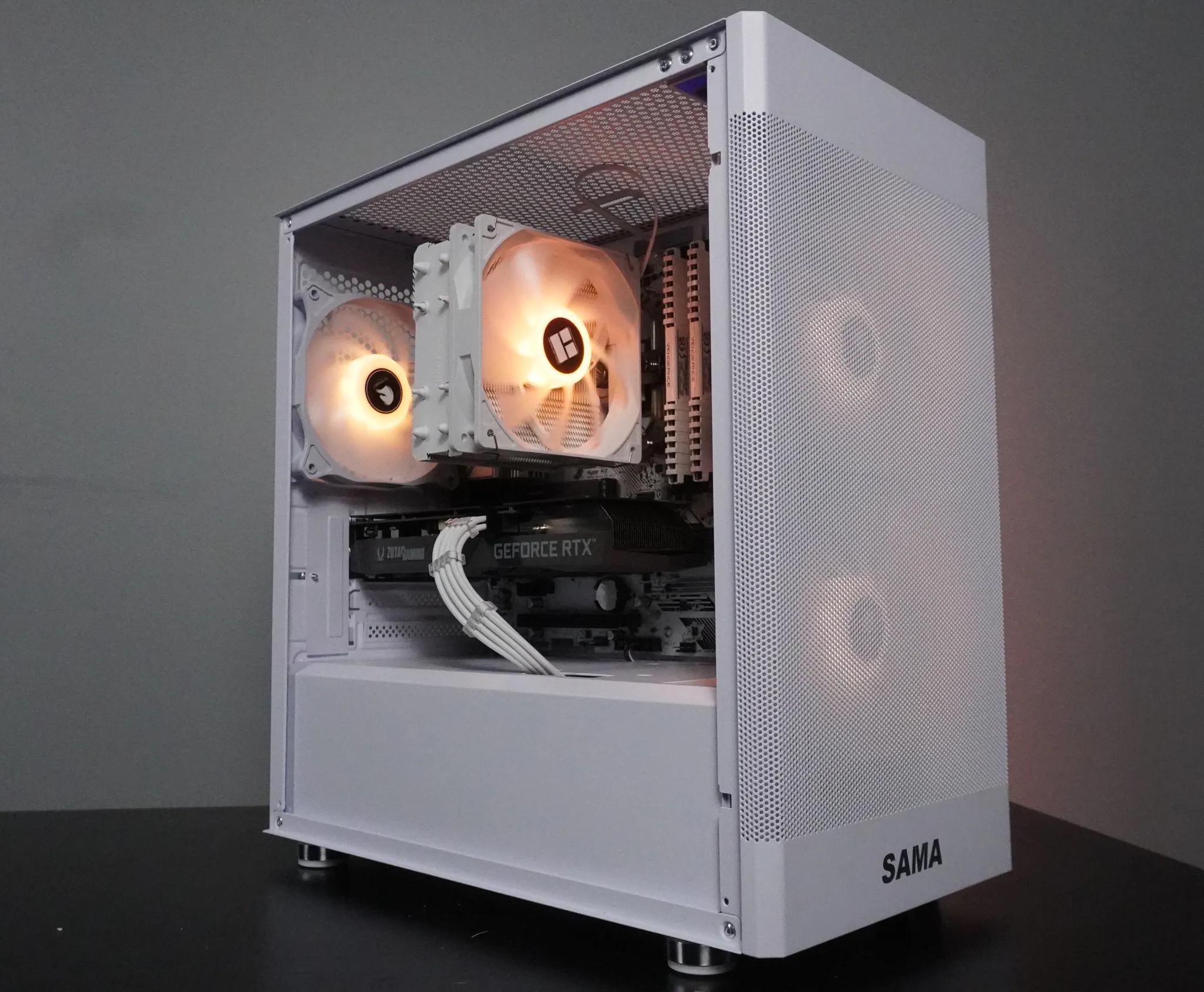 🤍CLEAN🤍 1440p/1080p MACHINE 💚RTX 3060 🧡 Ryzen 5 5600 | 1TB NVME | 16GB | WIFI