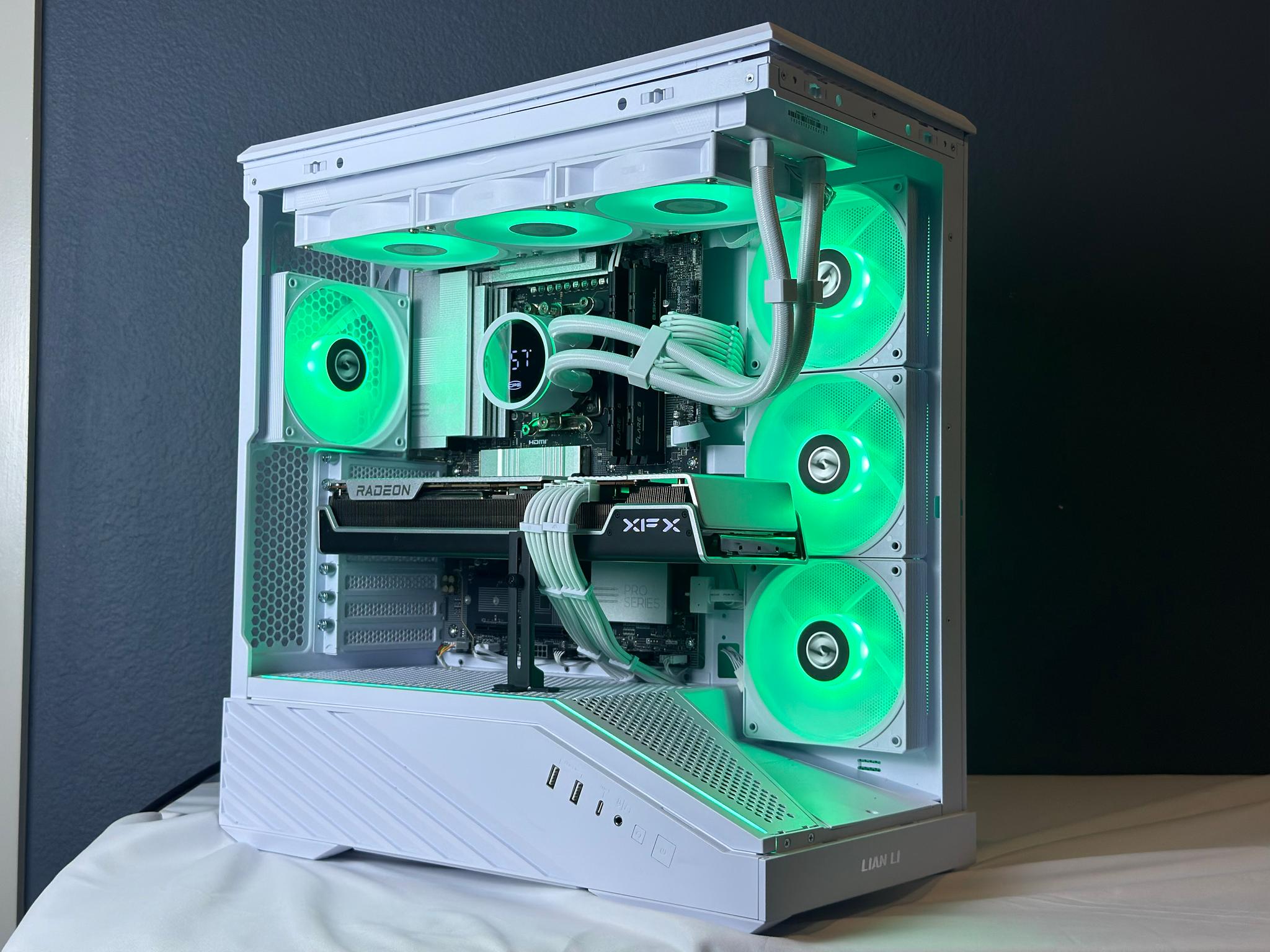 1440P/4K Gaming PC | 7900 XT 20 Gb | R7 7800X3D | 32 Gb DDR5 | 1 TB NVME | White Build