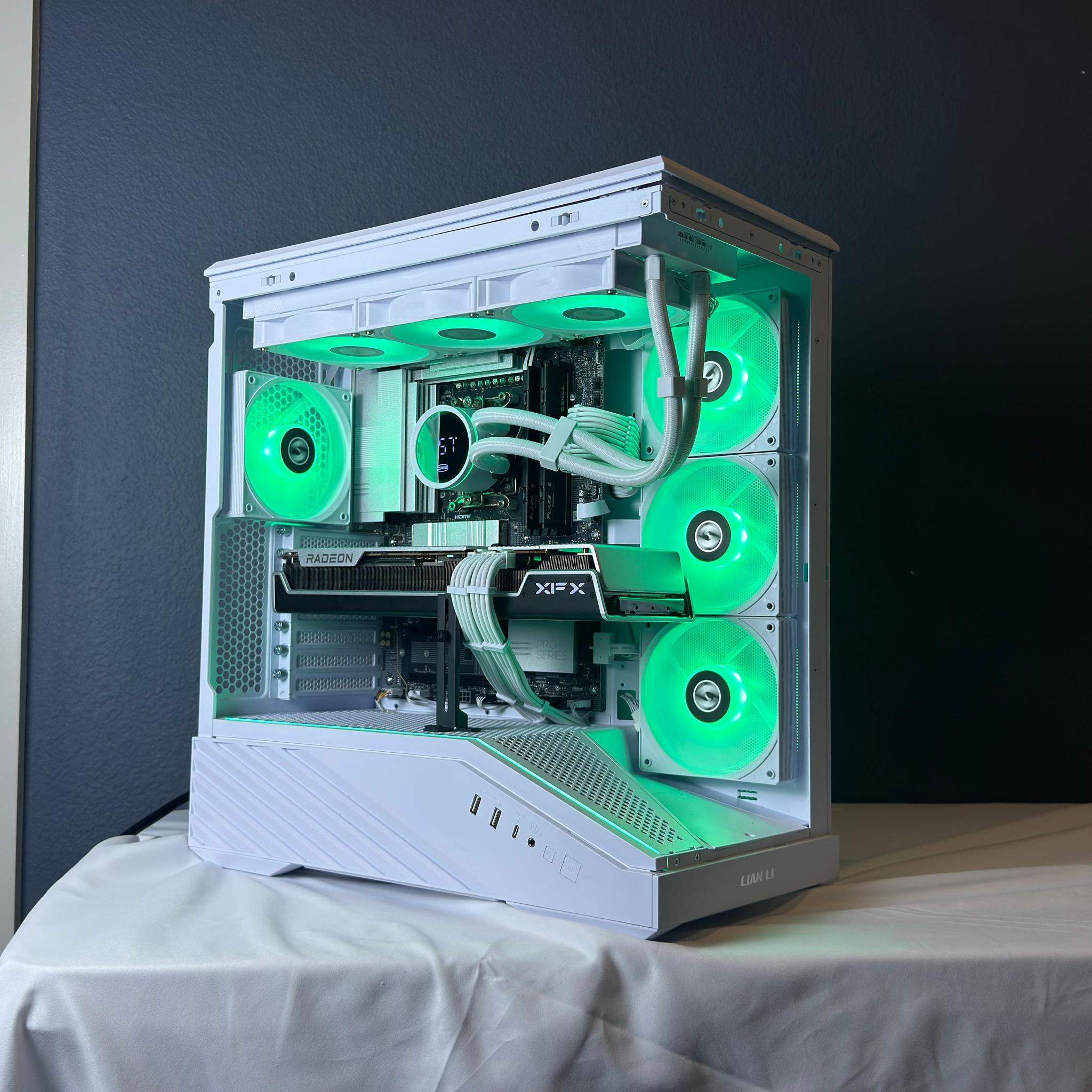 1440P/4K Gaming PC | 7900 XT 20 Gb | R7 7800X3D | 32 Gb DDR5 | 1 TB NVME | White Build