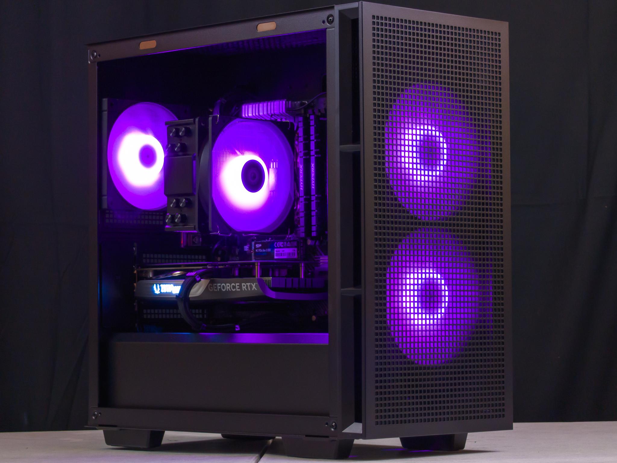 💜🖤 RTX 4060 / Ryzen 7 3700X / 16GB Gaming PC 🖤💜
