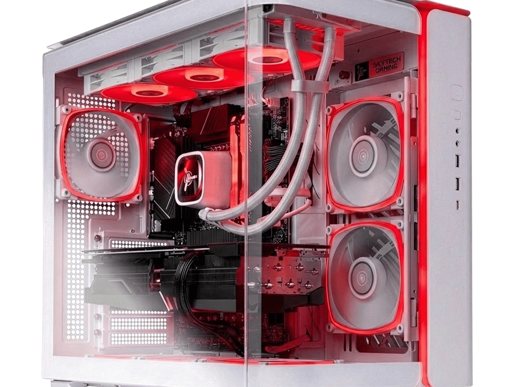 CLEARANCE SALE! SKYTECH KING95 Gaming PC | 5070Ti | 32GB RGB RAM | 2TB SSD | R9 9900X3D | Win 11