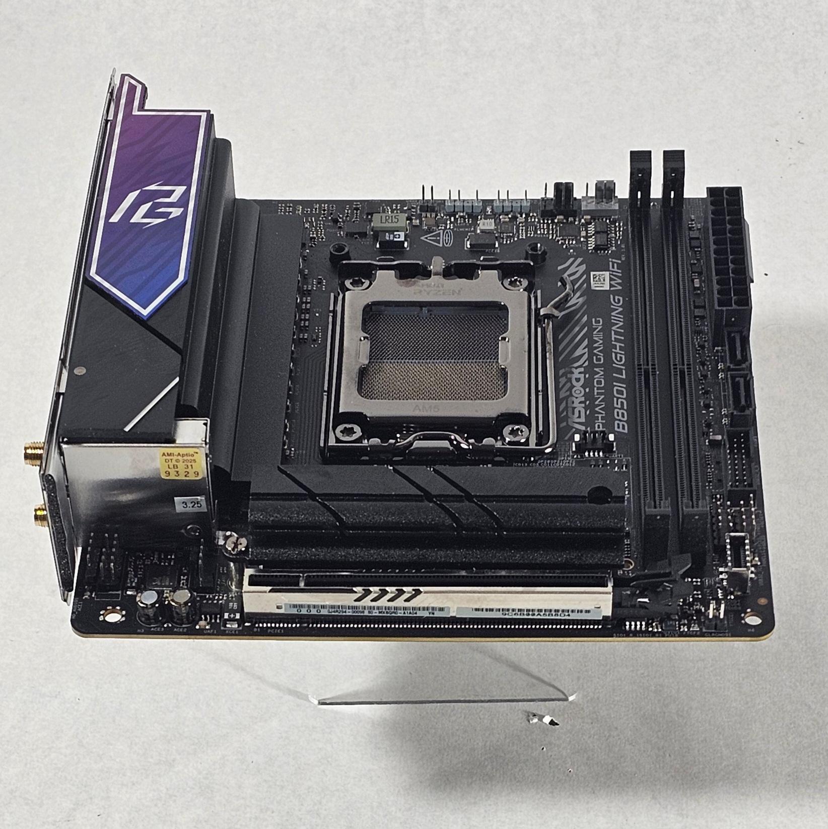 B850I WIFI AMD AM5 ITX DDR5 ASRock Phantom Gaming Motherboard