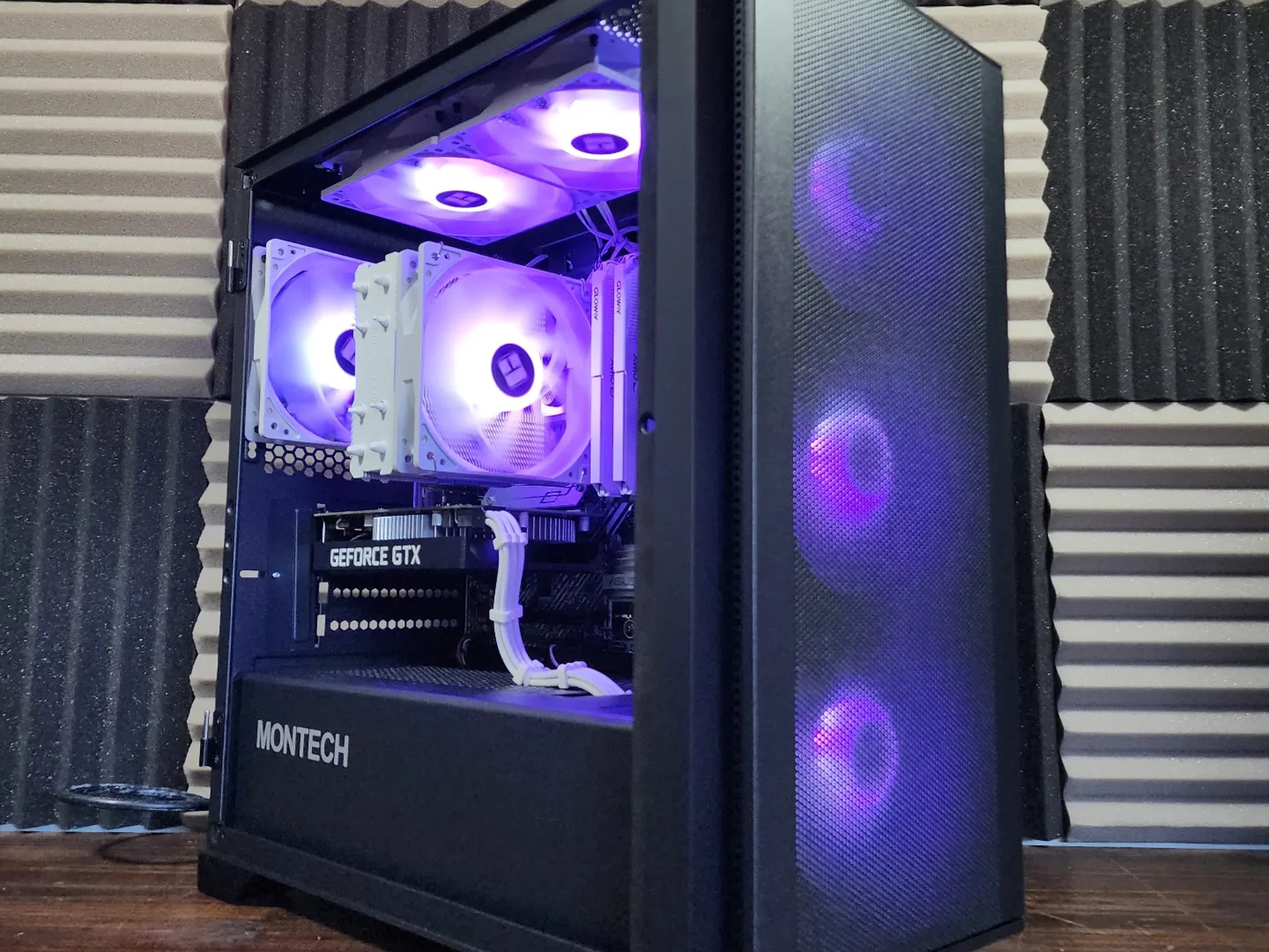 🖤💜🤍 GTX 1650 Super // Intel Core i3 10105F // Gloway 16GB 3200MHz