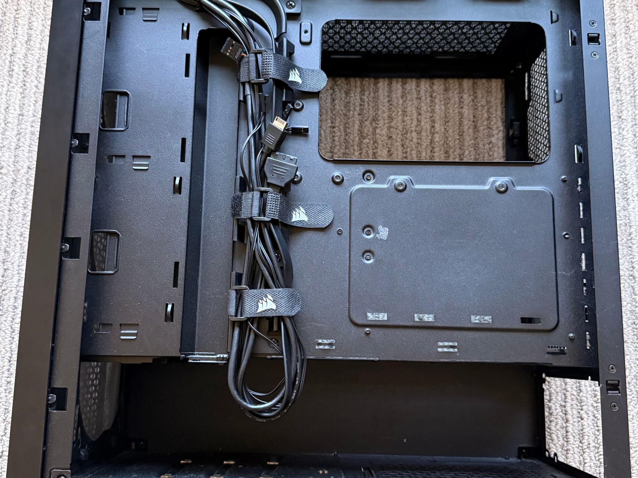 Corsair iCUE 4000X RGB (Black - Tempered Glass)