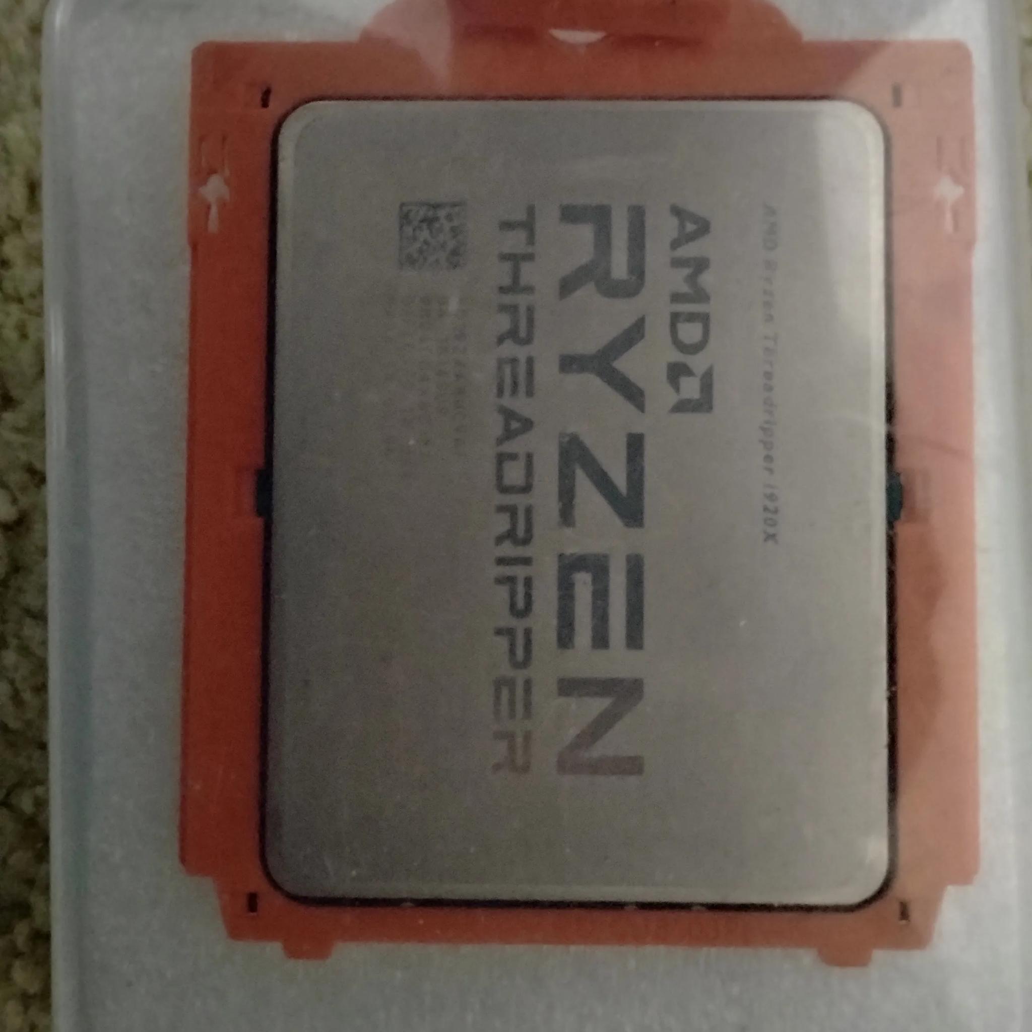 Ryzen Threadripper 1920x