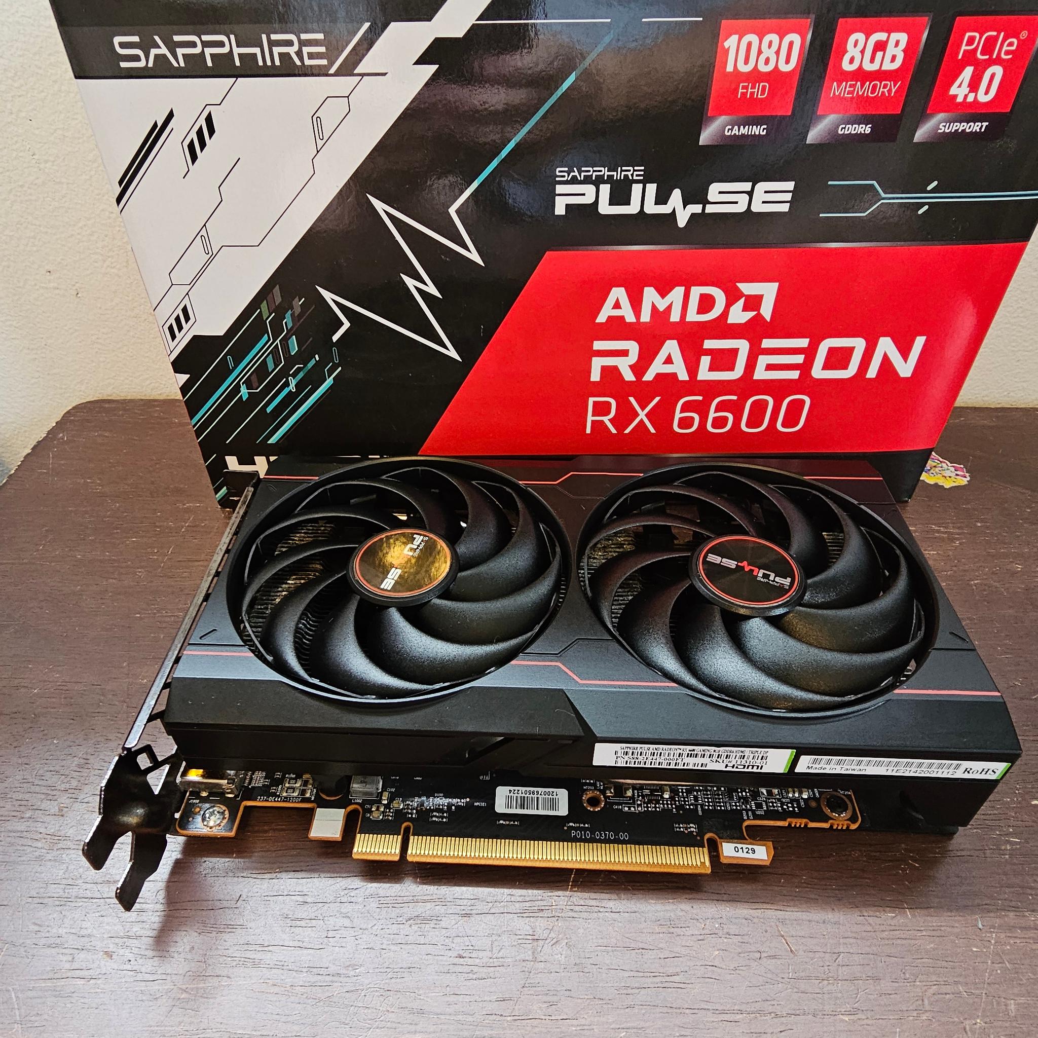 SAPPHIRE PULSE LITE EDITION Radeon RX 6600