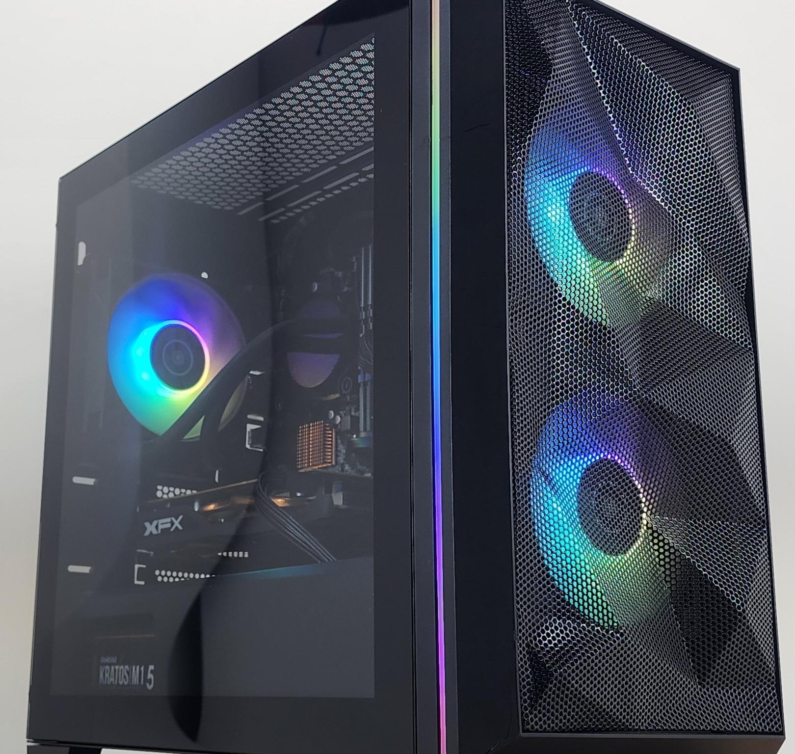 Gaming PC i5-7500 16GB RAM 240GB SSD + 1TB HDD RX 470 8GB Windows 11 Computer