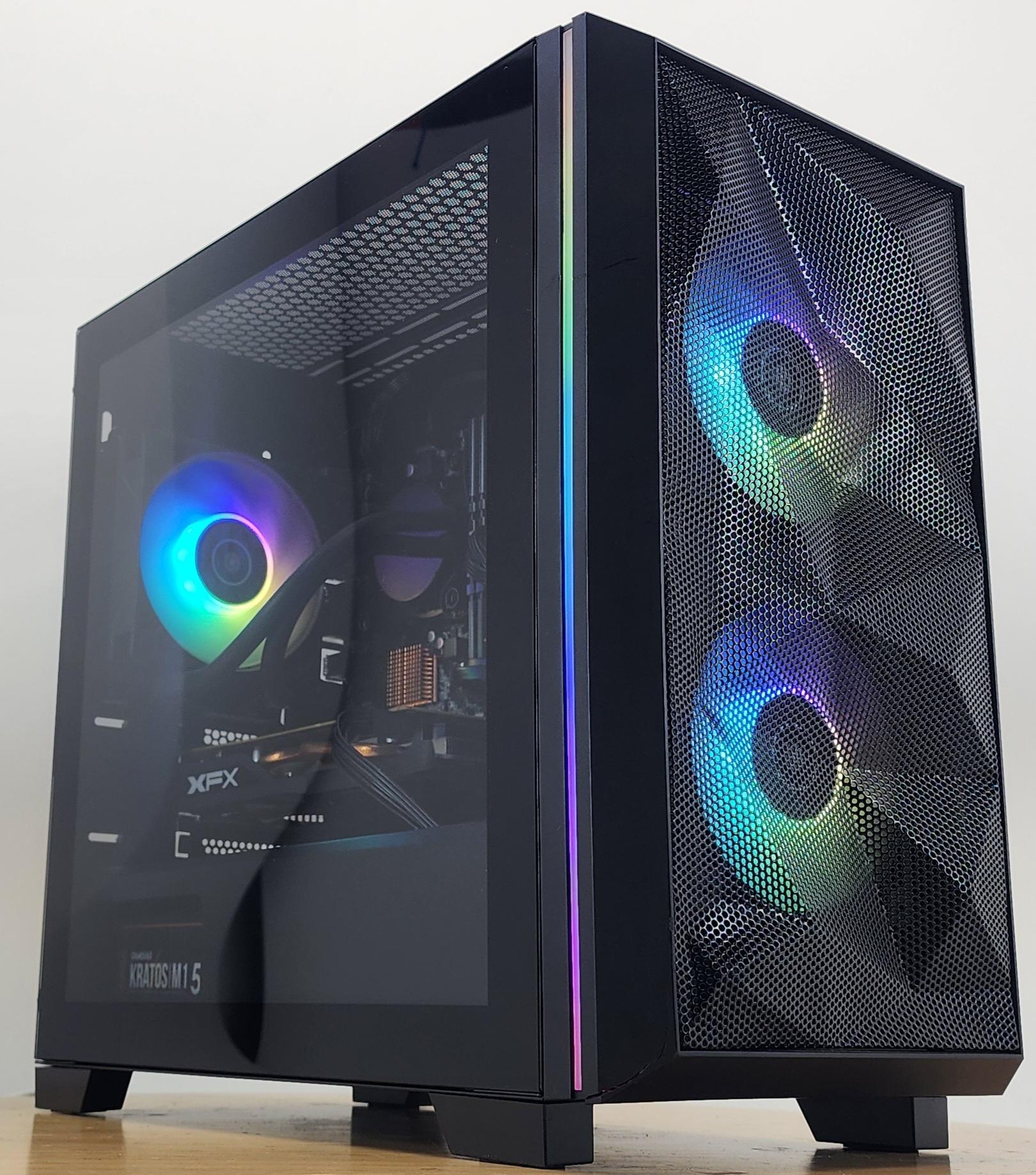 Gaming PC i5-7500 16GB RAM 240GB SSD + 1TB HDD RX 470 8GB Windows 11 Computer