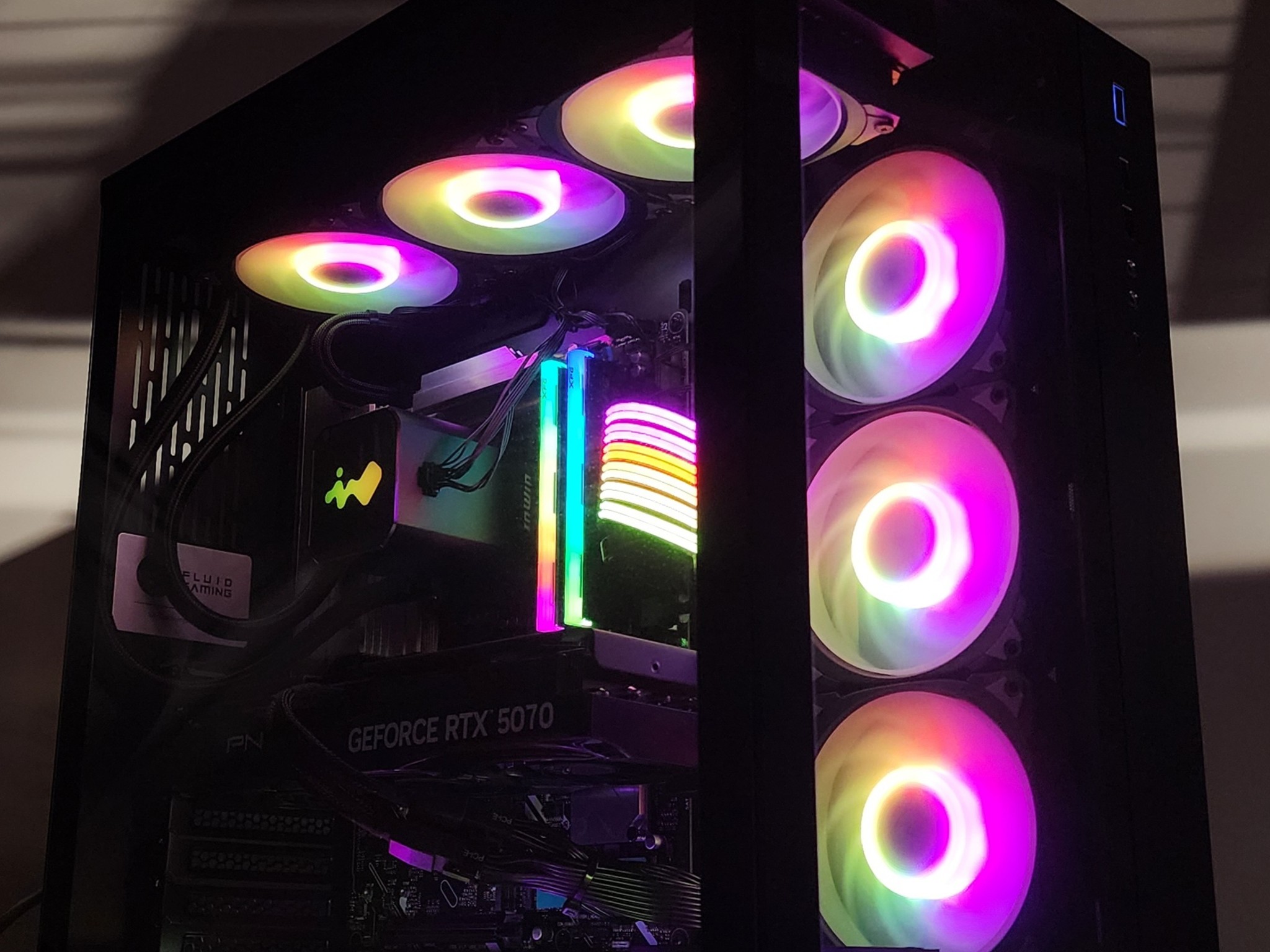 Gaming PC Ultra 7 270K 32GB RAM 1TB SSD RTX 5070 12GB Windows 11 Computer