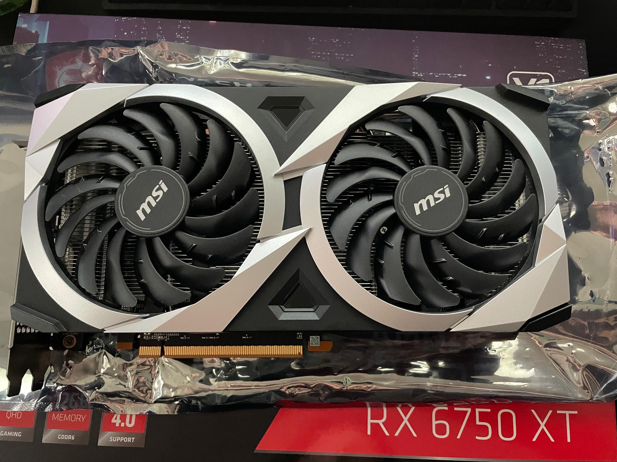 MSI RX 6750 xt Mech 2x