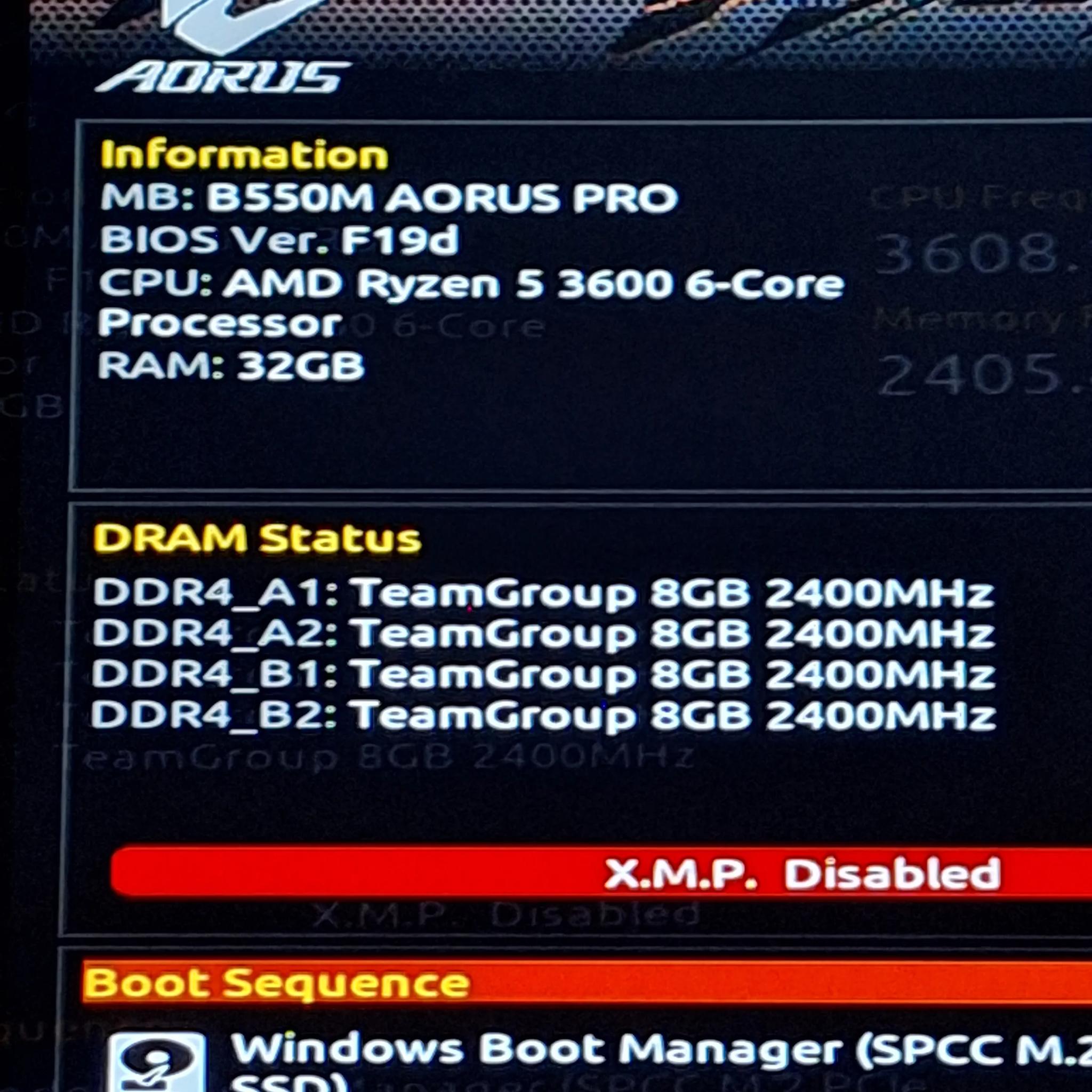 Team Group T-Force A-RGB DDR4 RAM 32gb (4x8gb)