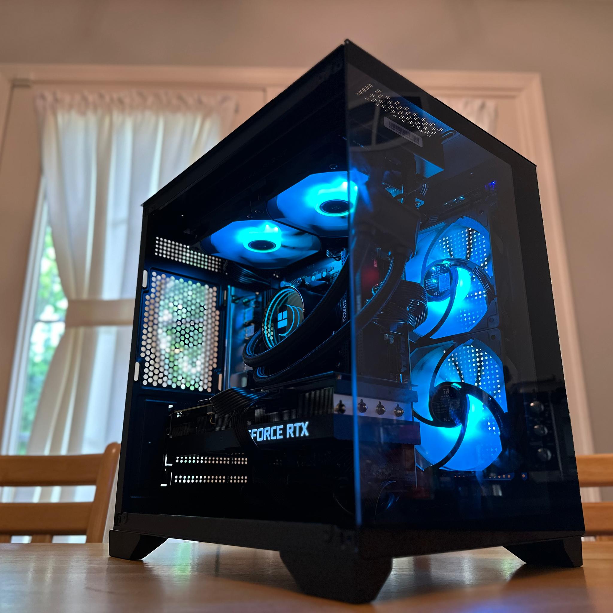🕶️🧊| RTX 3080, Ryzen 7500f, 32gb DDR5, 2tb SSD, 850w Modular PSU, WiFi Equipped Gaming PC