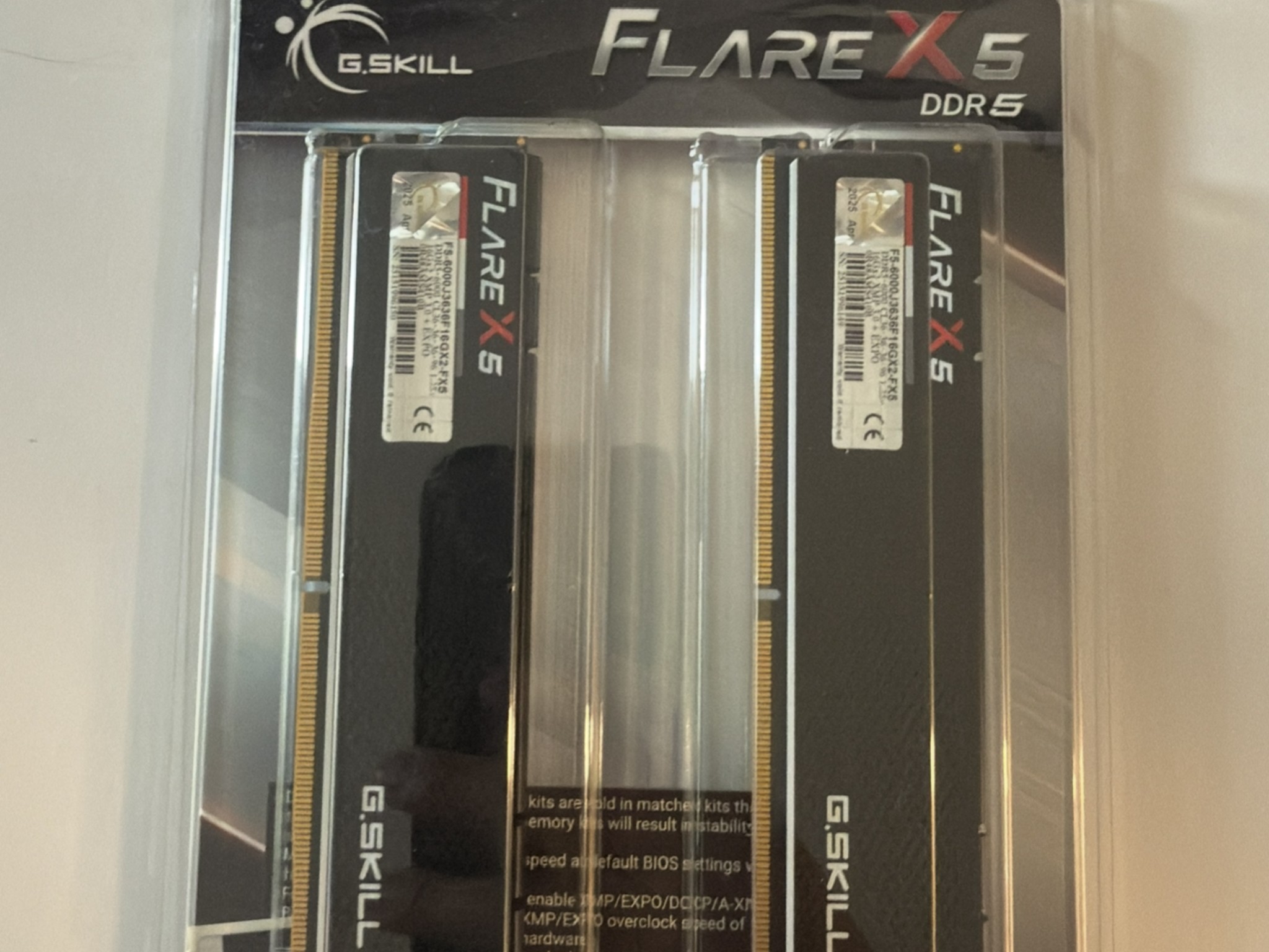 G.skill flare X5 32GB