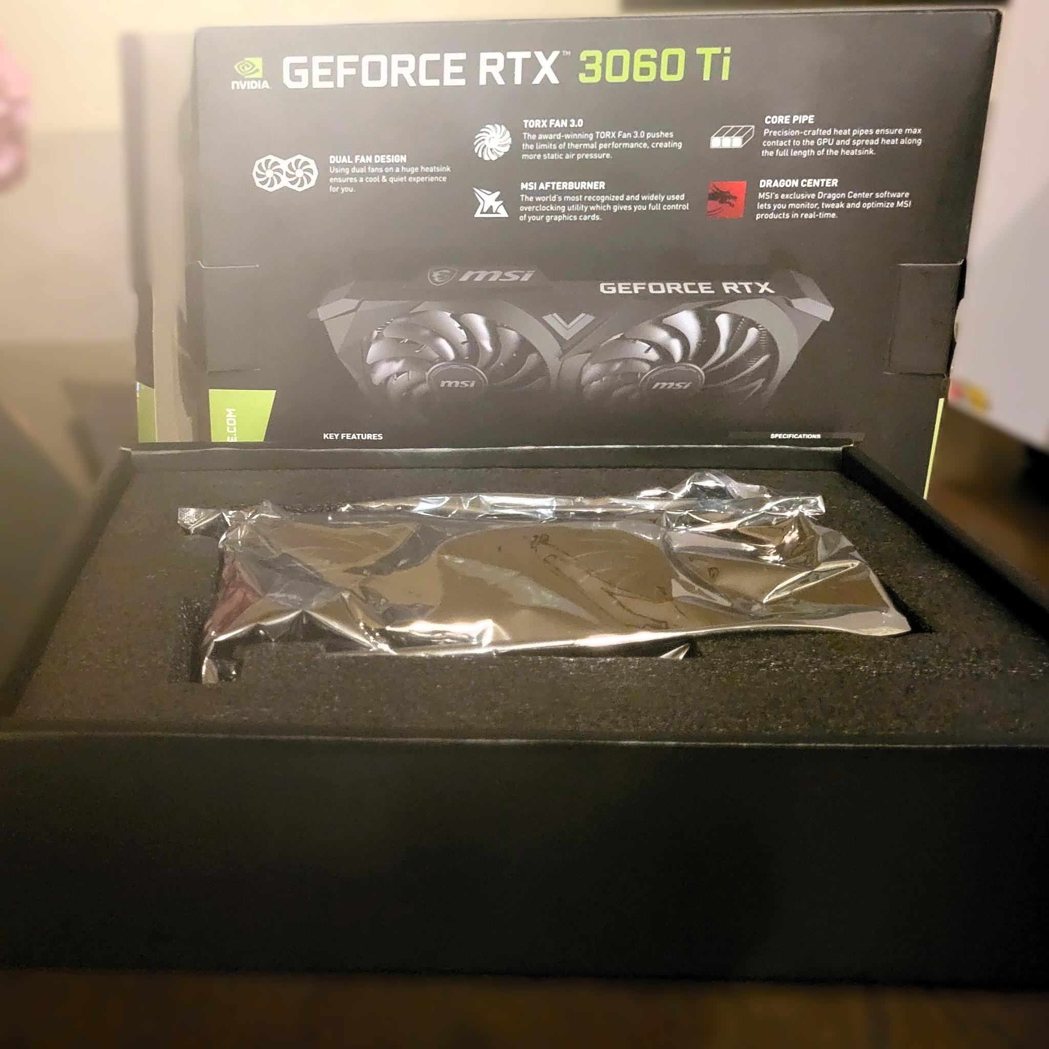 Used - MSI GeForce RTX 3060 Ti Ventus 2X OC Edition