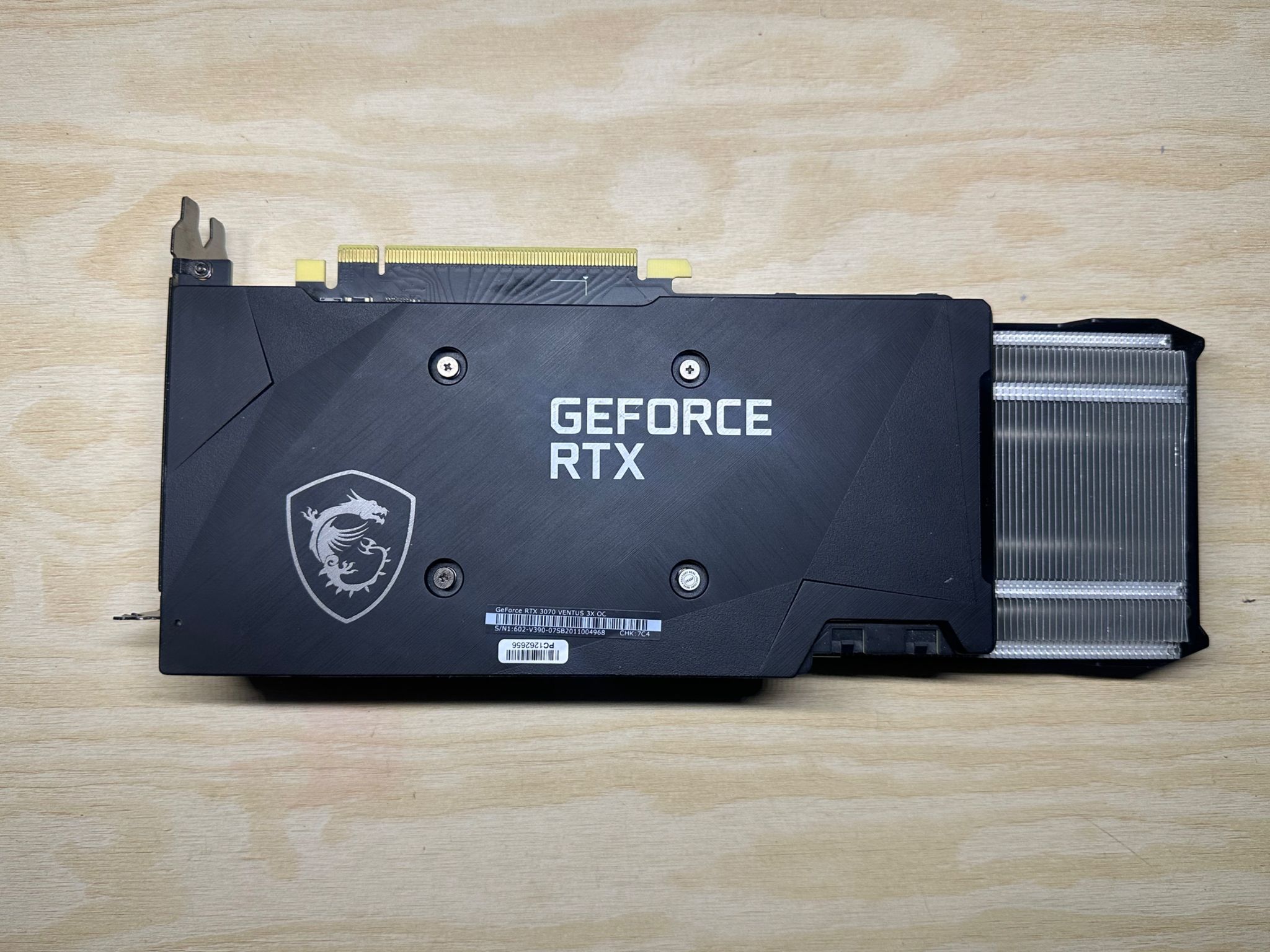 RTX 3070 8GB msi ventus 3x