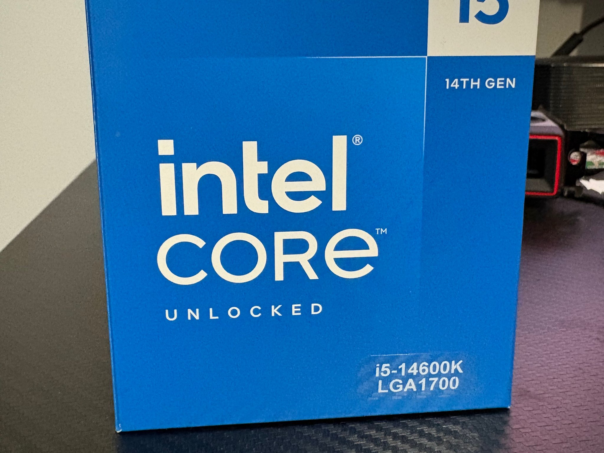 Intel I5 14600k new out of box