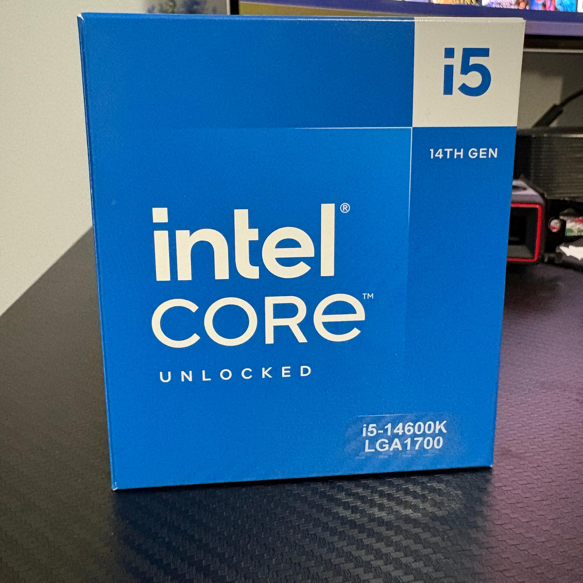 Intel I5 14600k new out of box