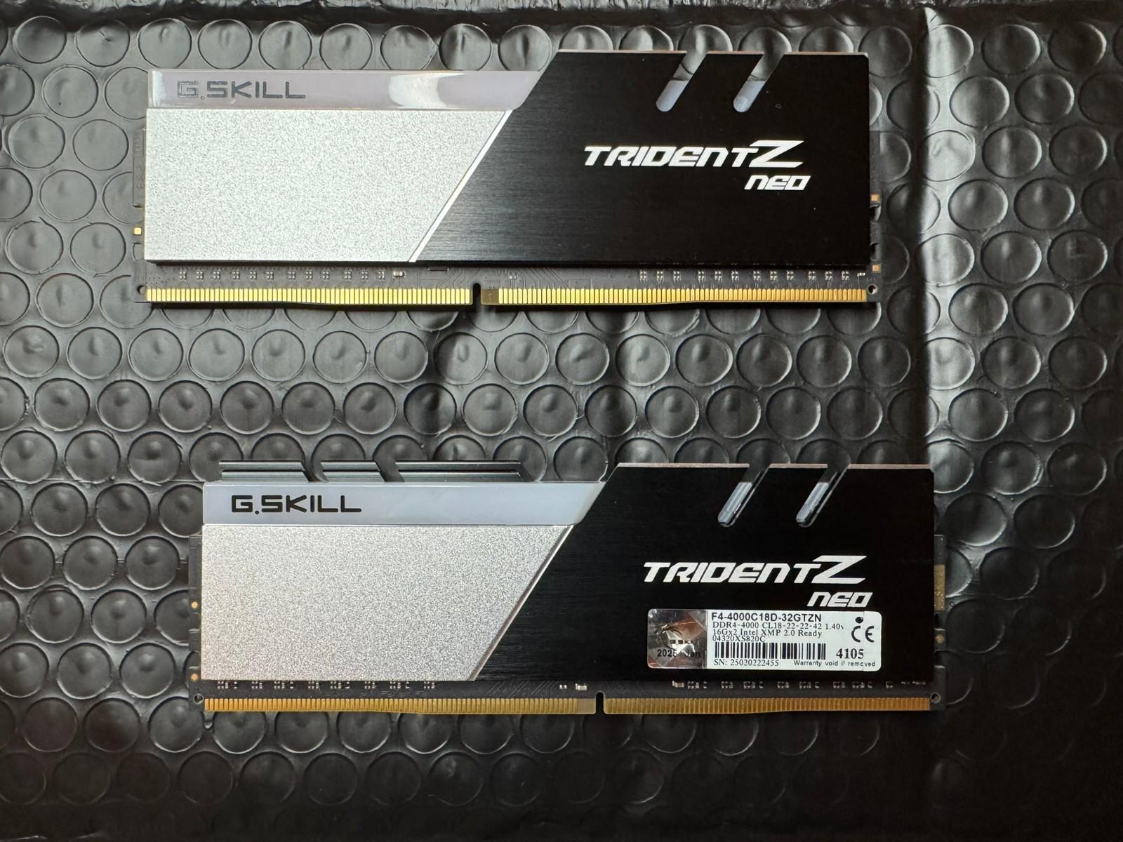 G.Skill Trident Z Neo 32GB DDR4-4000 (2x16GB)