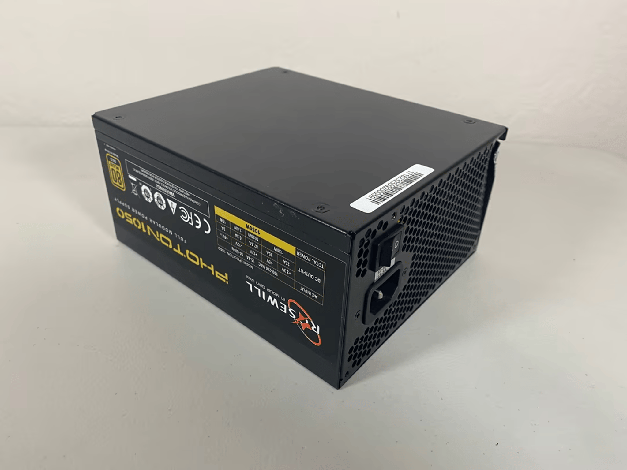 Rosewill Photon 1050w 80+ Gold Fully Modular Power Supply
