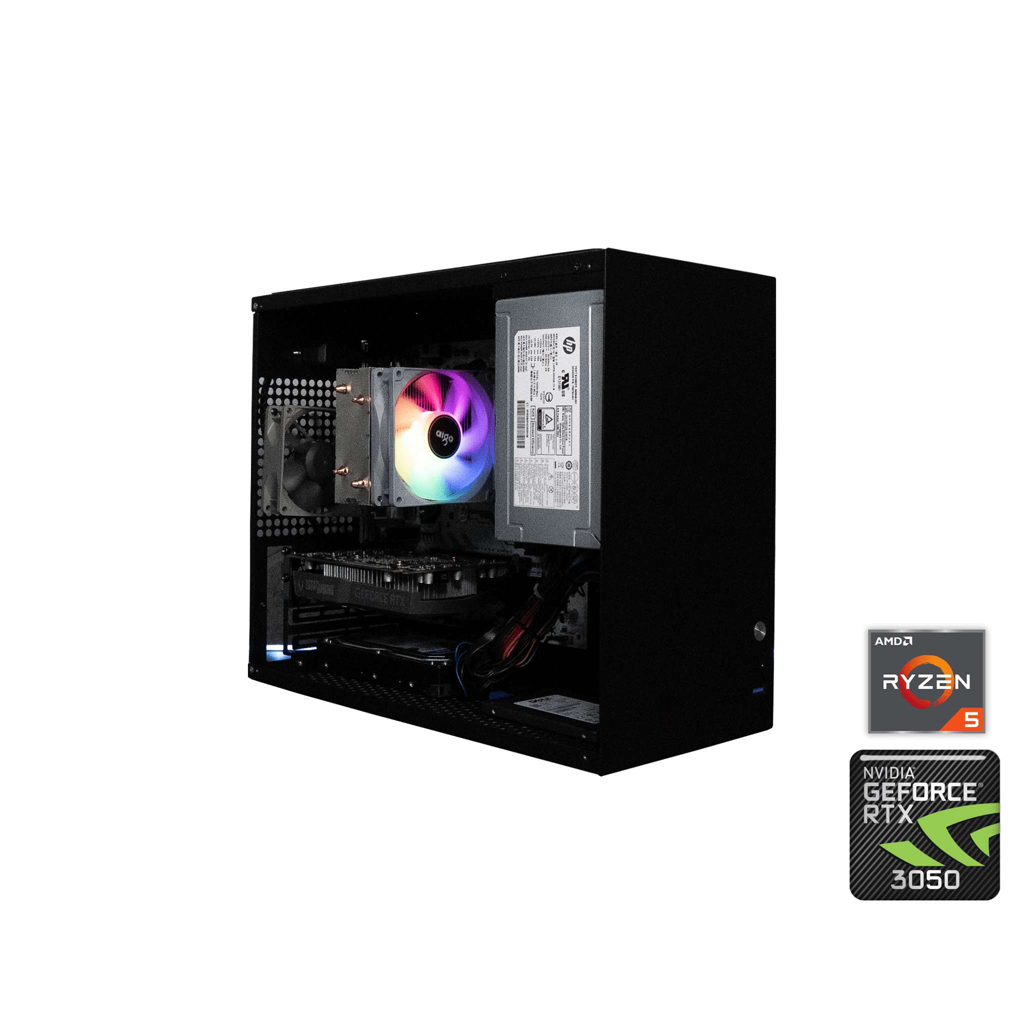 🍬🌠 | ZOTAC RTX 3050 6GB | RYZEN 5 2600 | 16GB DDR4 RAM | 1.25TB | Night Candy