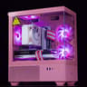 🎀 Pink Gaming PC 🎀 Intel Arc A750 🩷 Ryzen 5 5500 🩷 16GB DDR4 🩷 1TB NVMe SSD