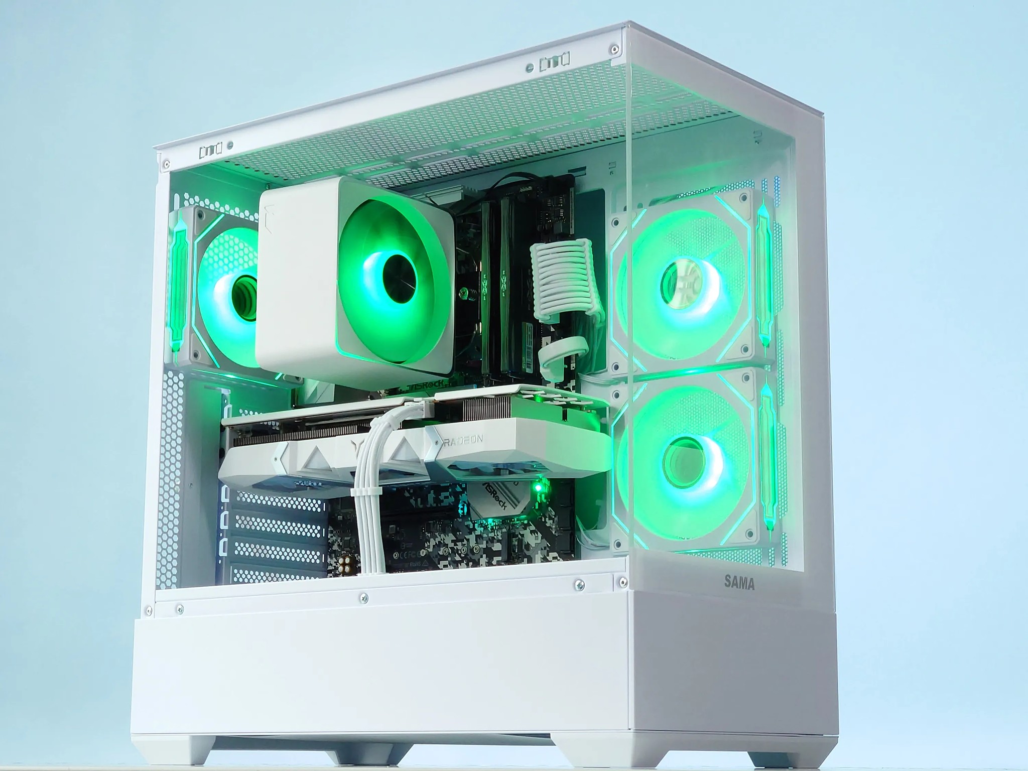 🍉🍈Gaming PC❄️AMD RX 6750 GRE 10GB GDDR6❄️AMD Ryzen 5 5500 6 core❄️32GB DDR4❄️1TB NVME
